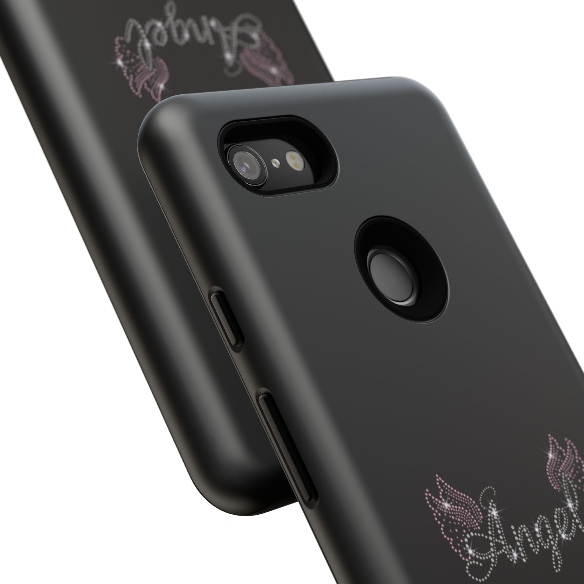 Glitter Angel Phone Case