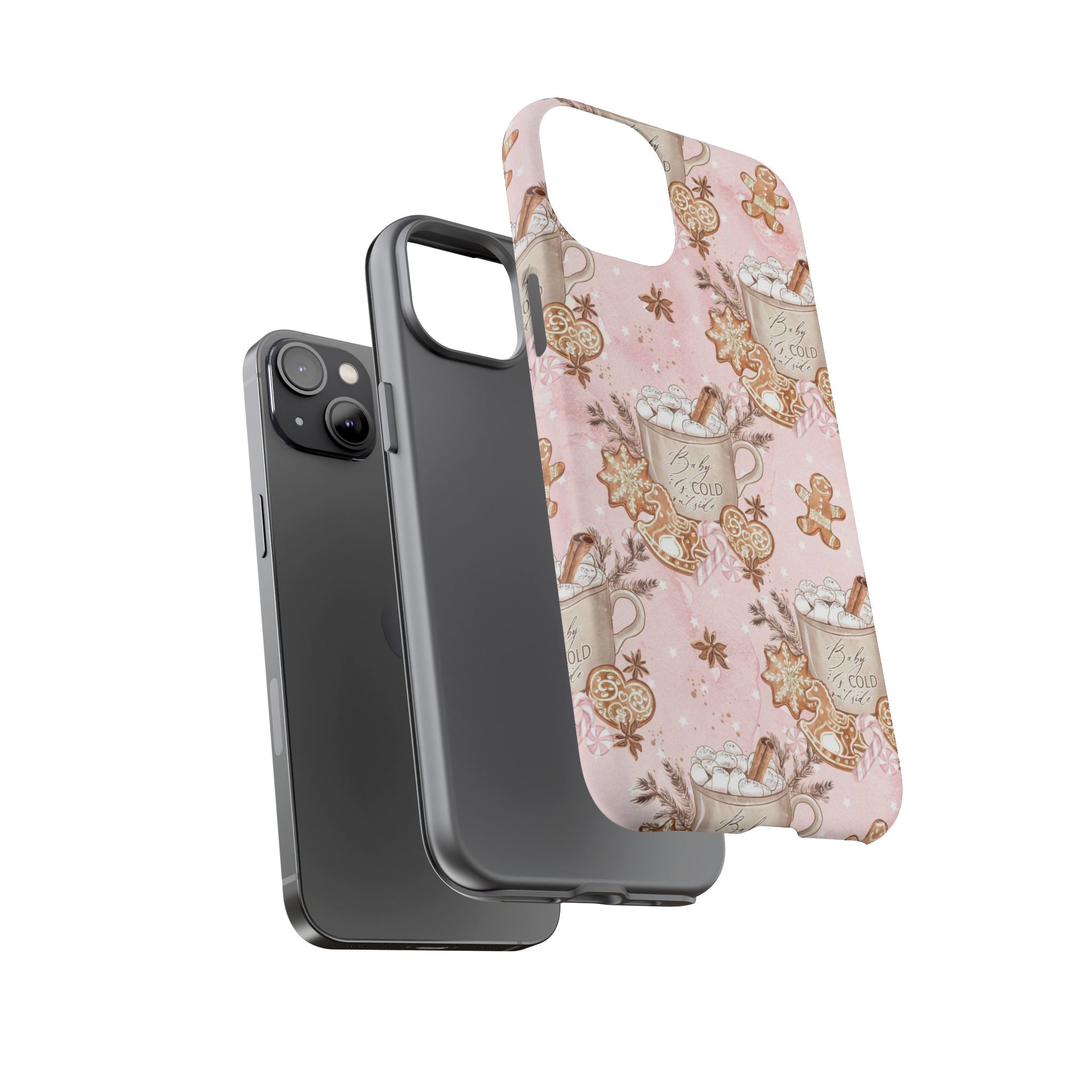 Pink Christmas Phone Case