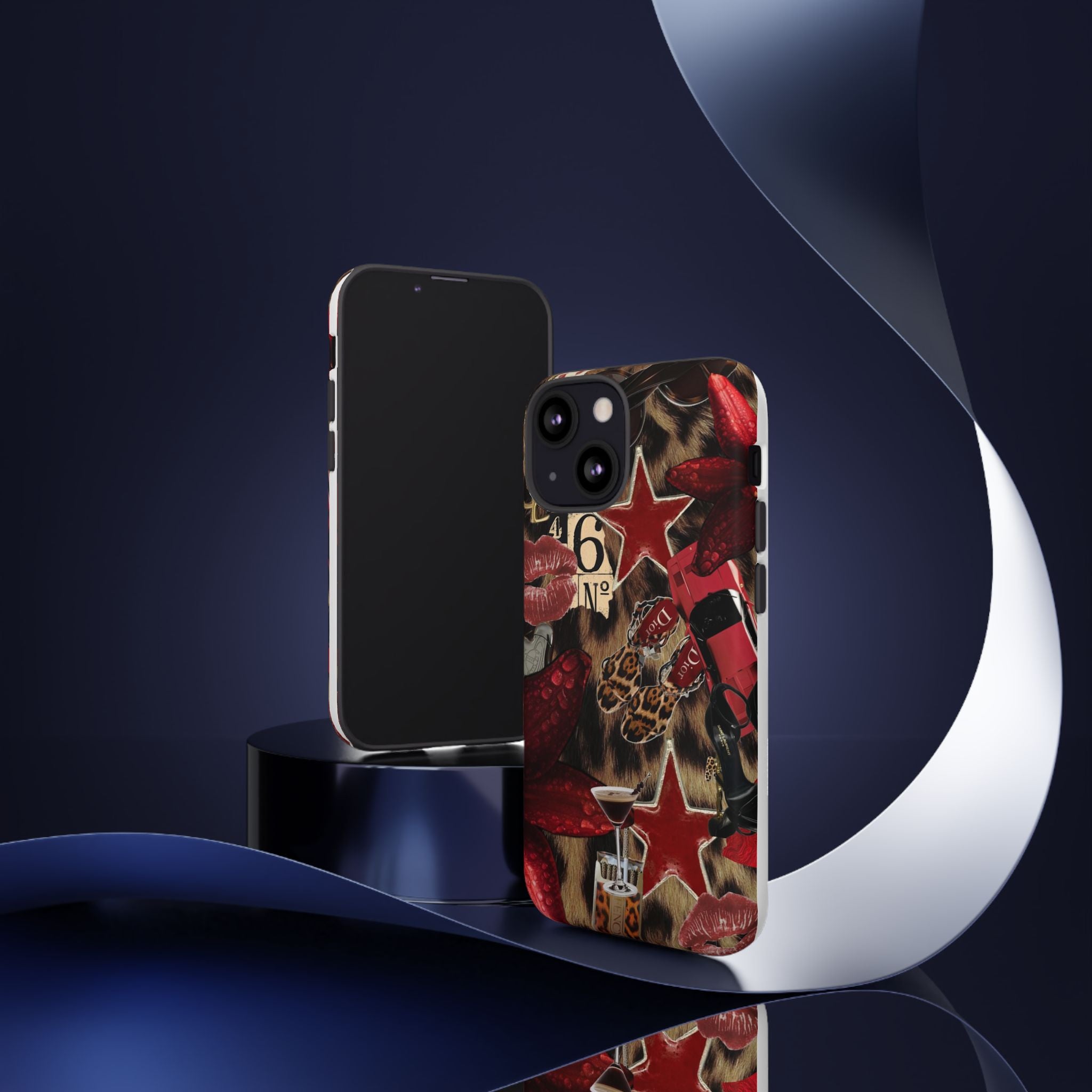 Cheetah Red Phone Case