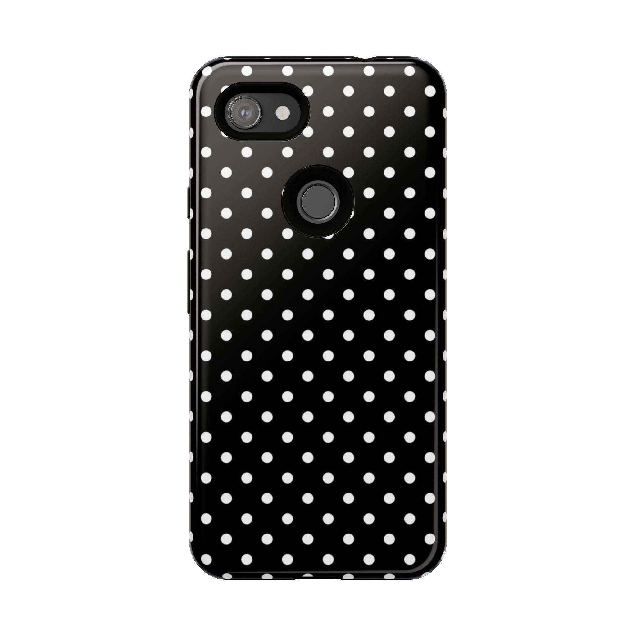 Black Polka Dot Phone Case