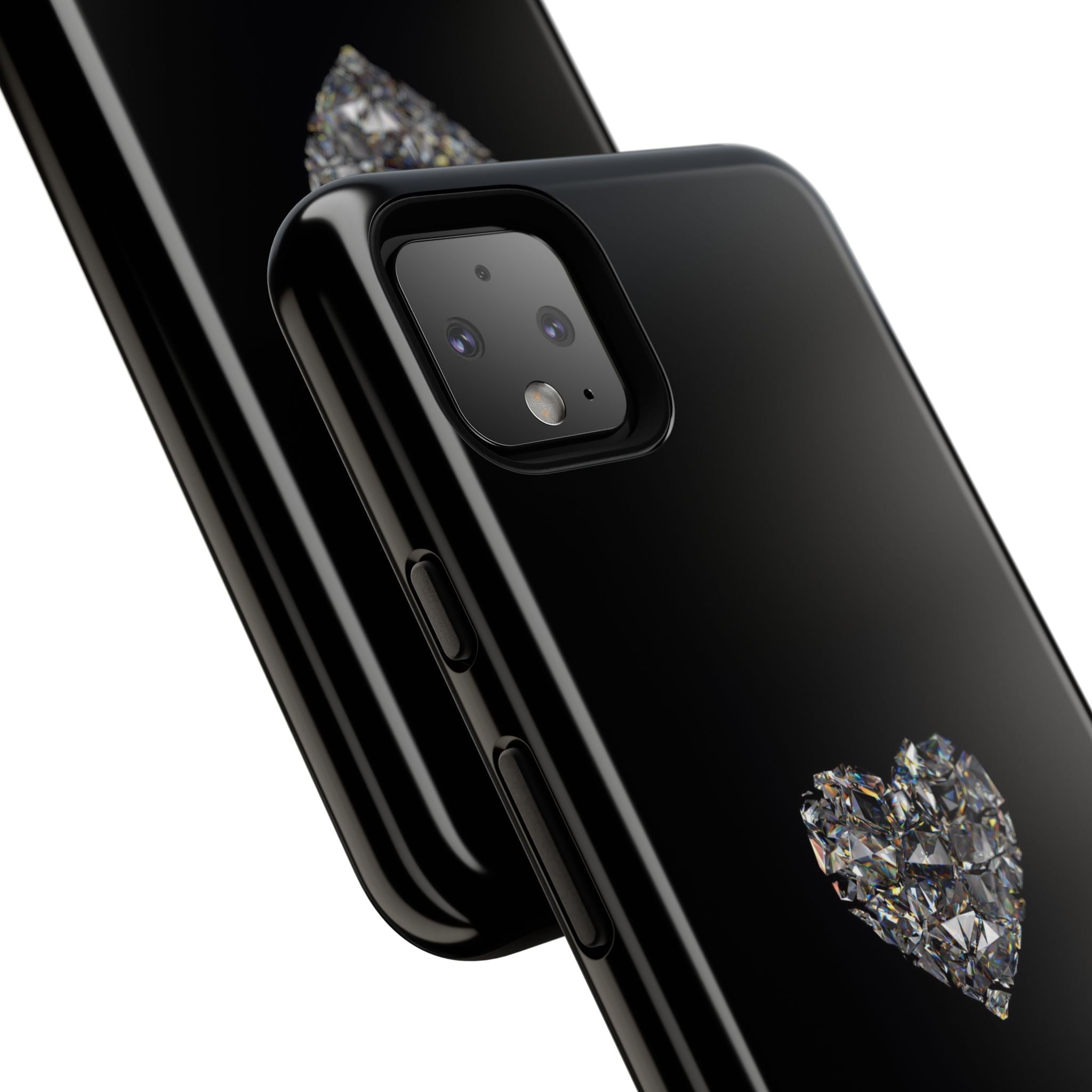 Crystal Heart Phone Case