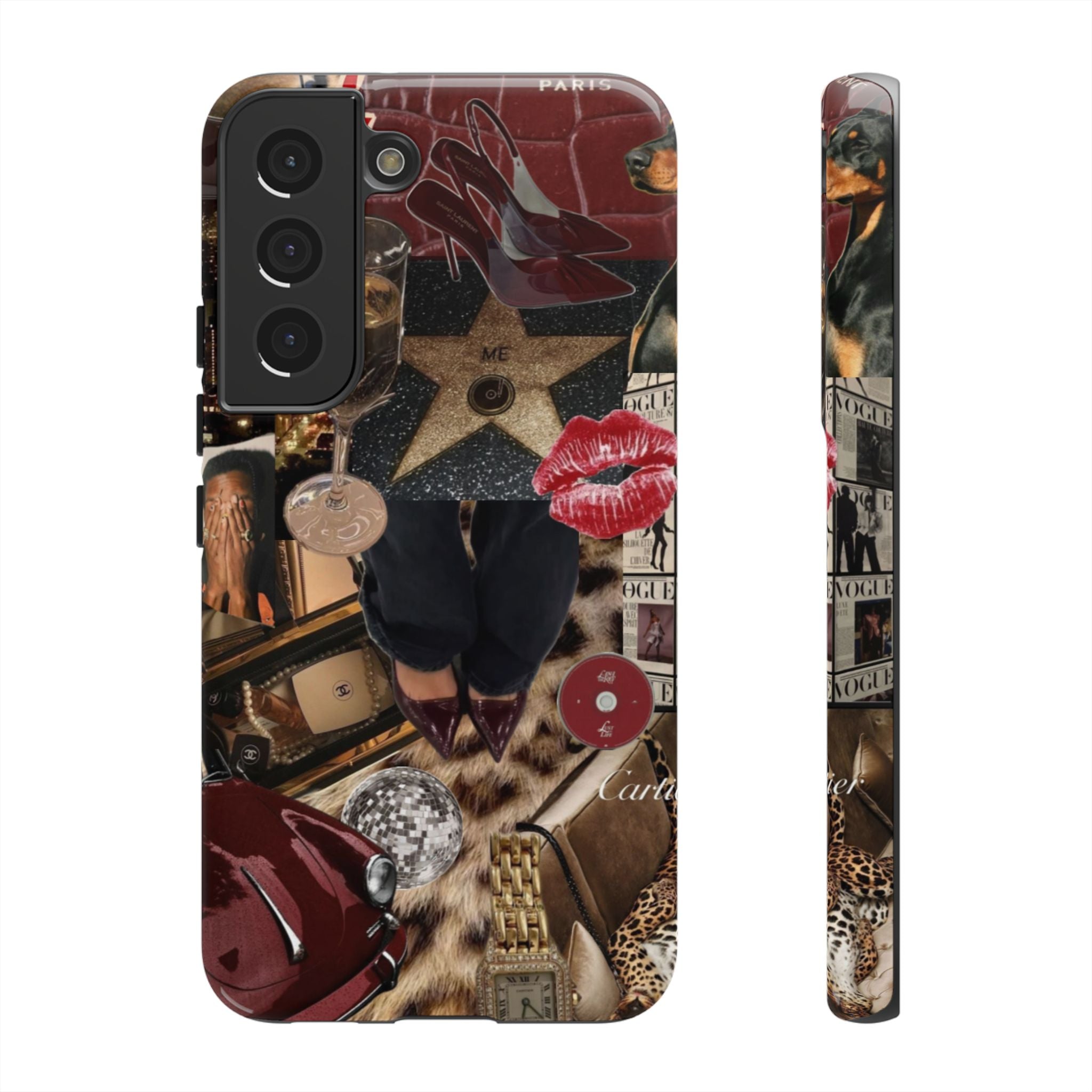 Cherry Red Aesthetic Phone Case