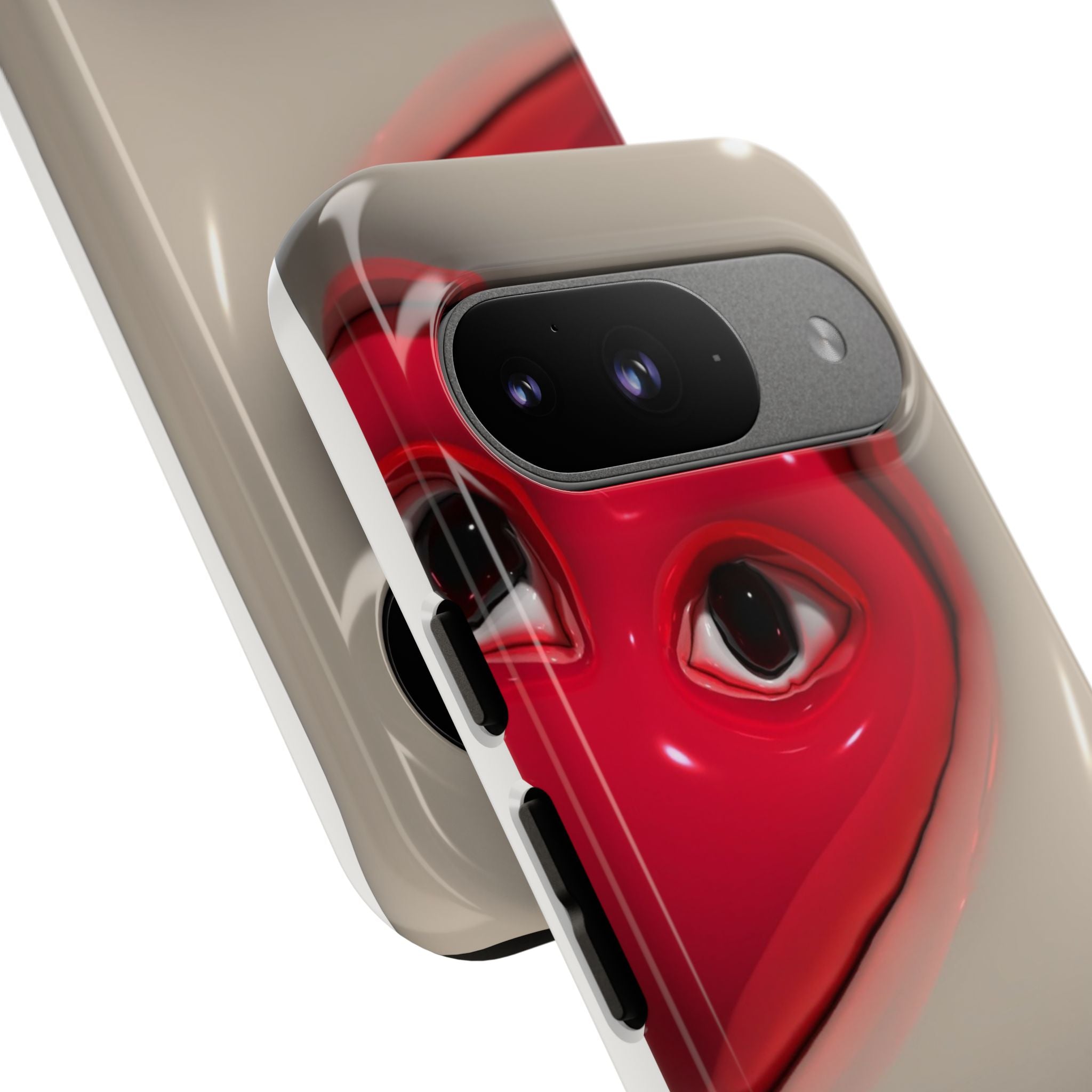 3D Hearts Phone Case