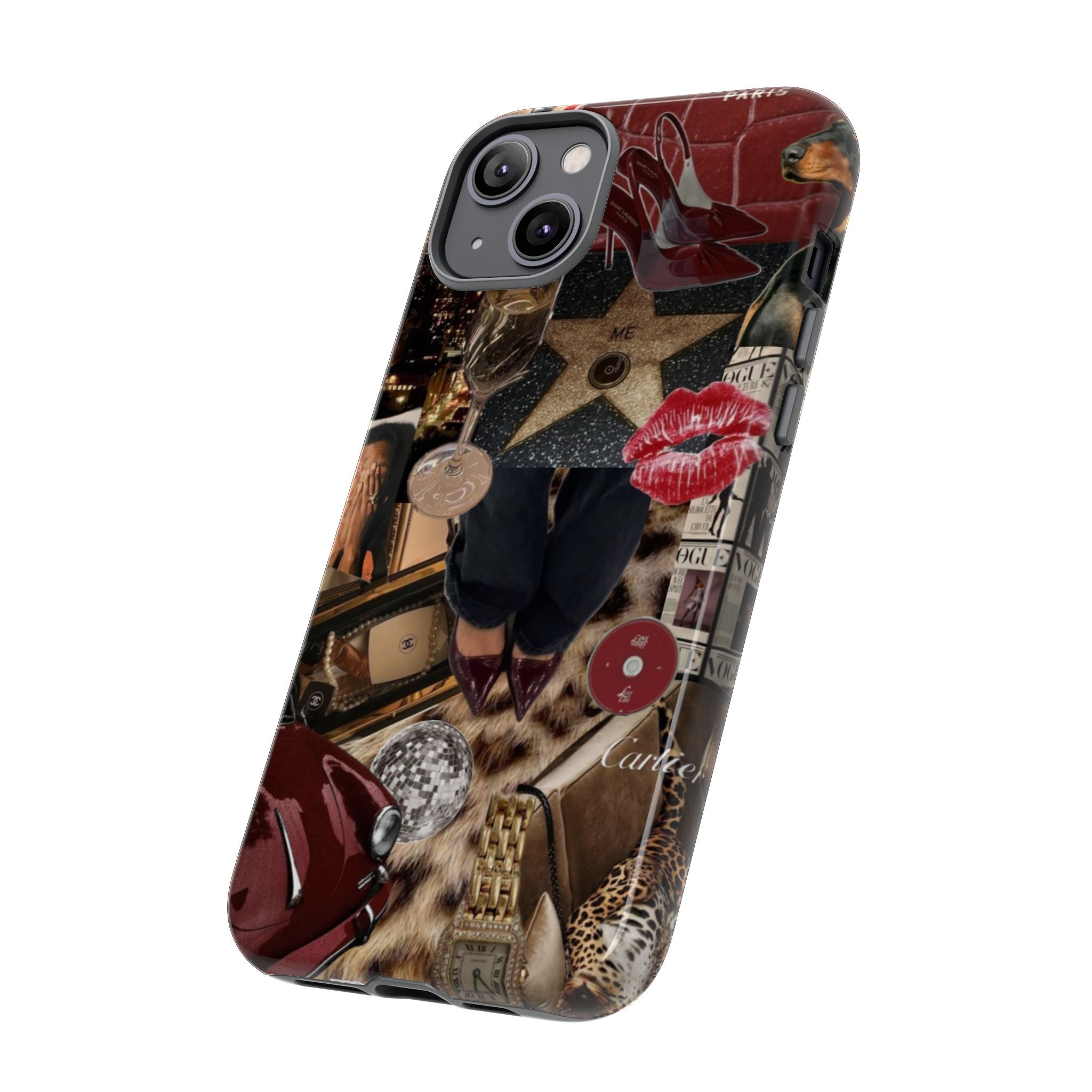 Cherry Red Aesthetic Phone Case