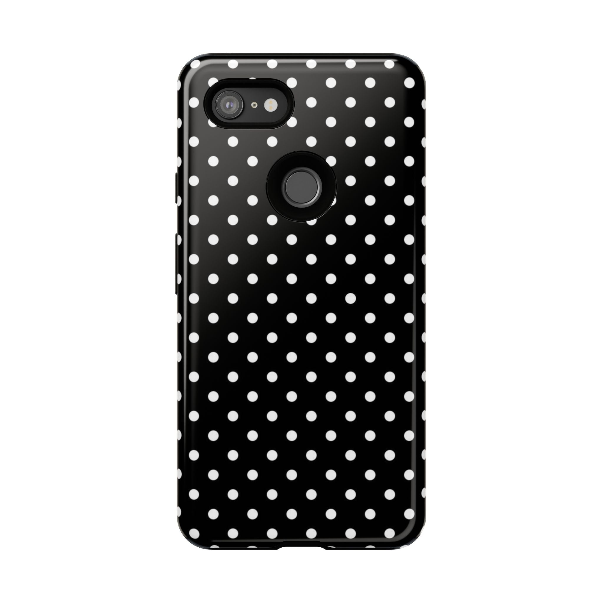 Black Polka Dot Phone Case