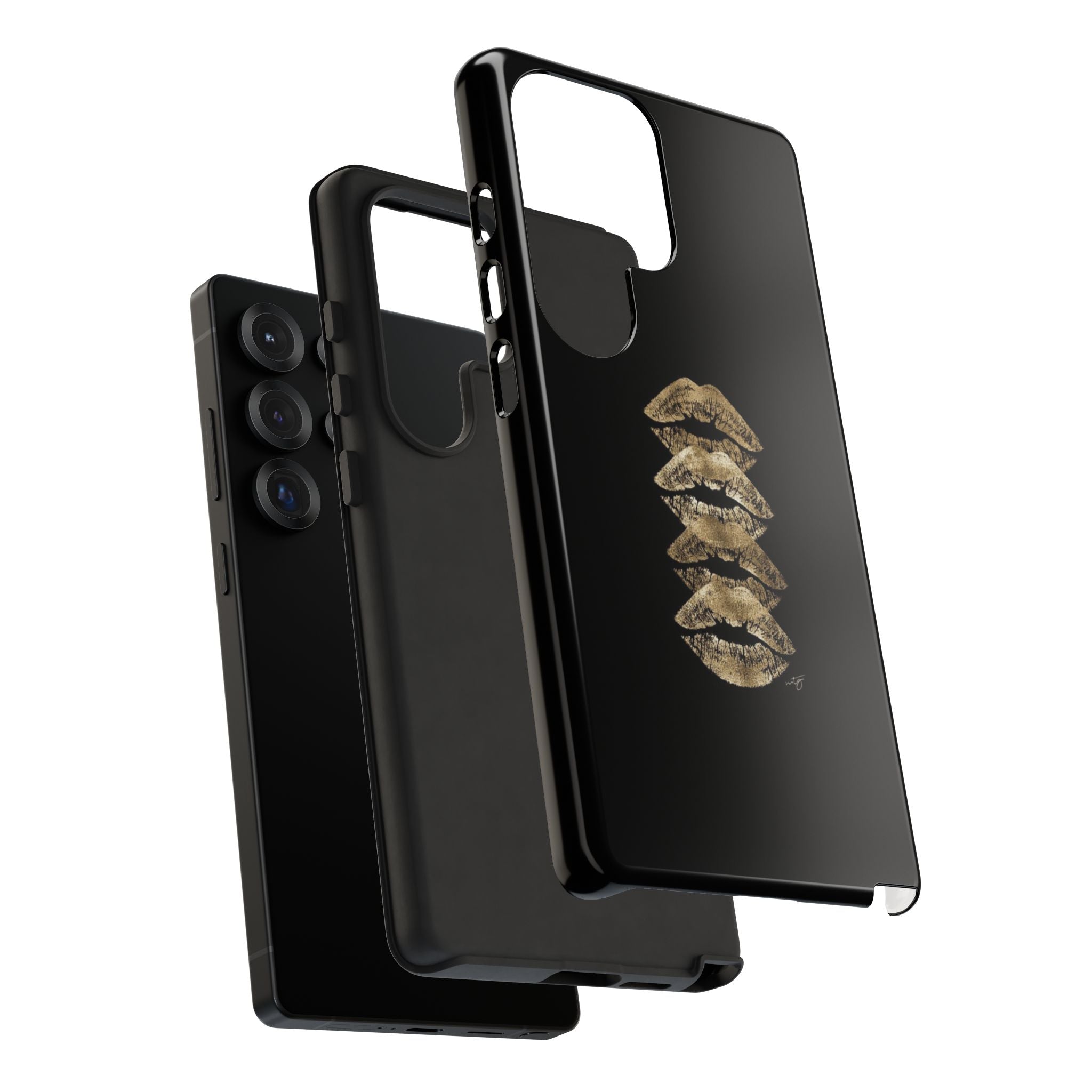 Golden Lipstick Phone Case