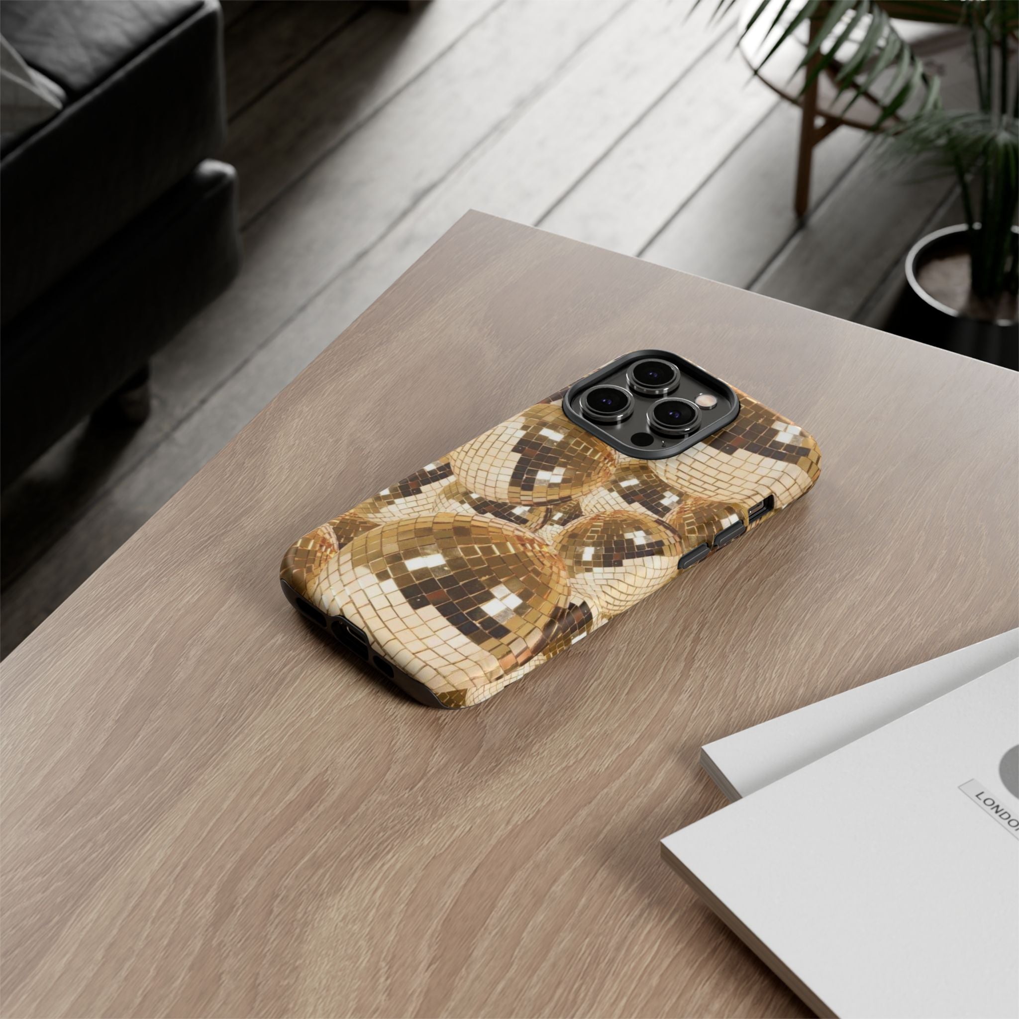 Golden Disco Phone Case