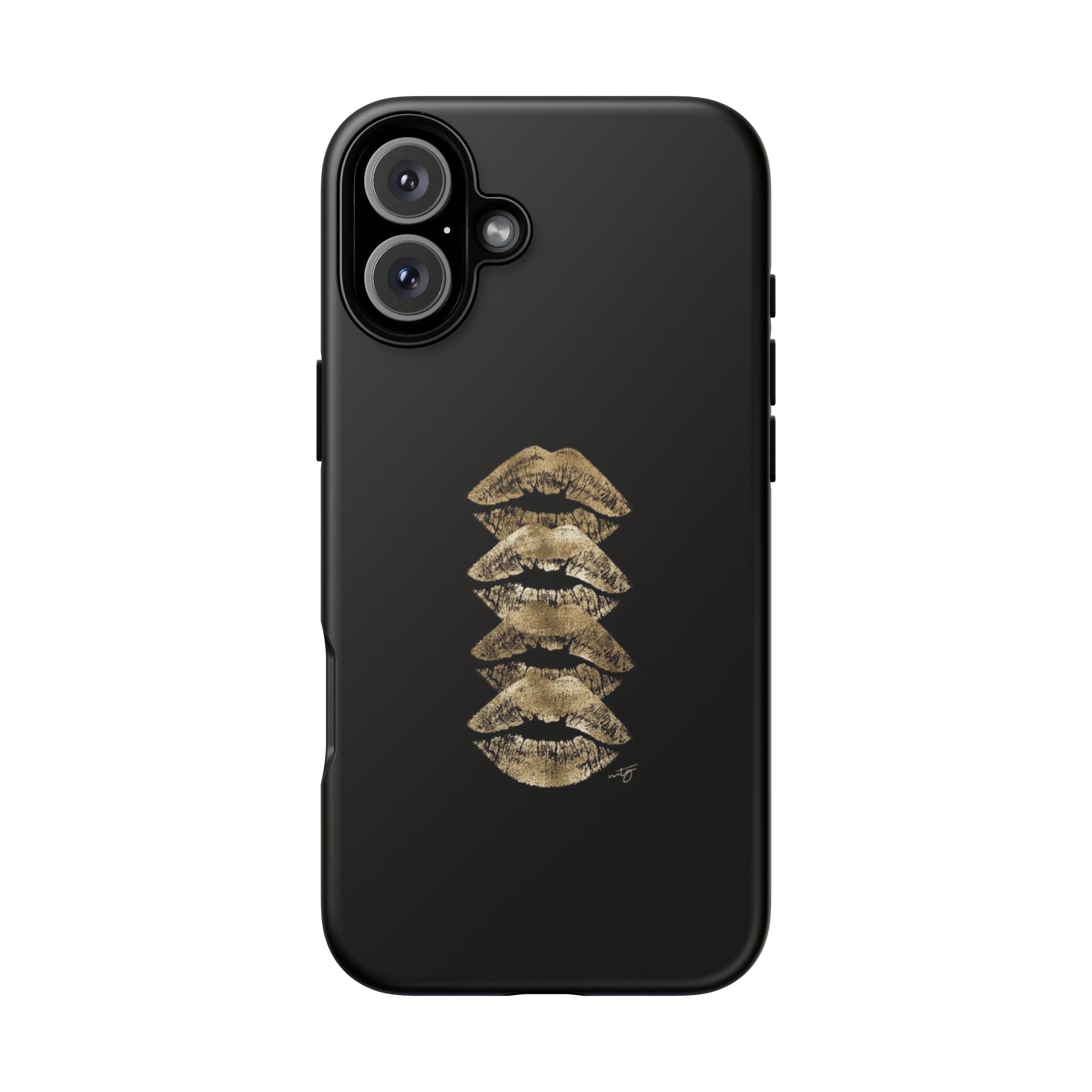 Golden Lipstick Phone Case