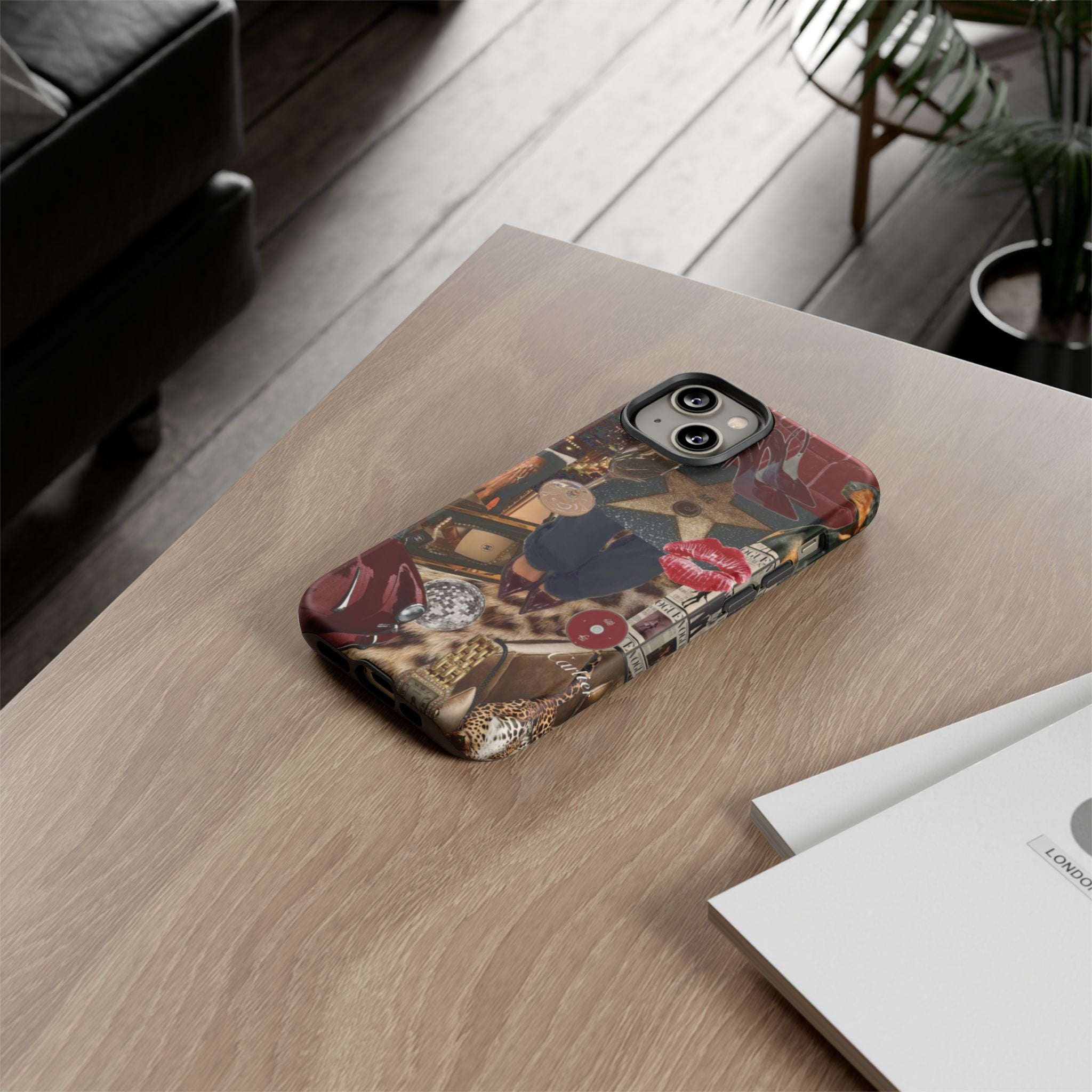 Cherry Red Aesthetic Phone Case
