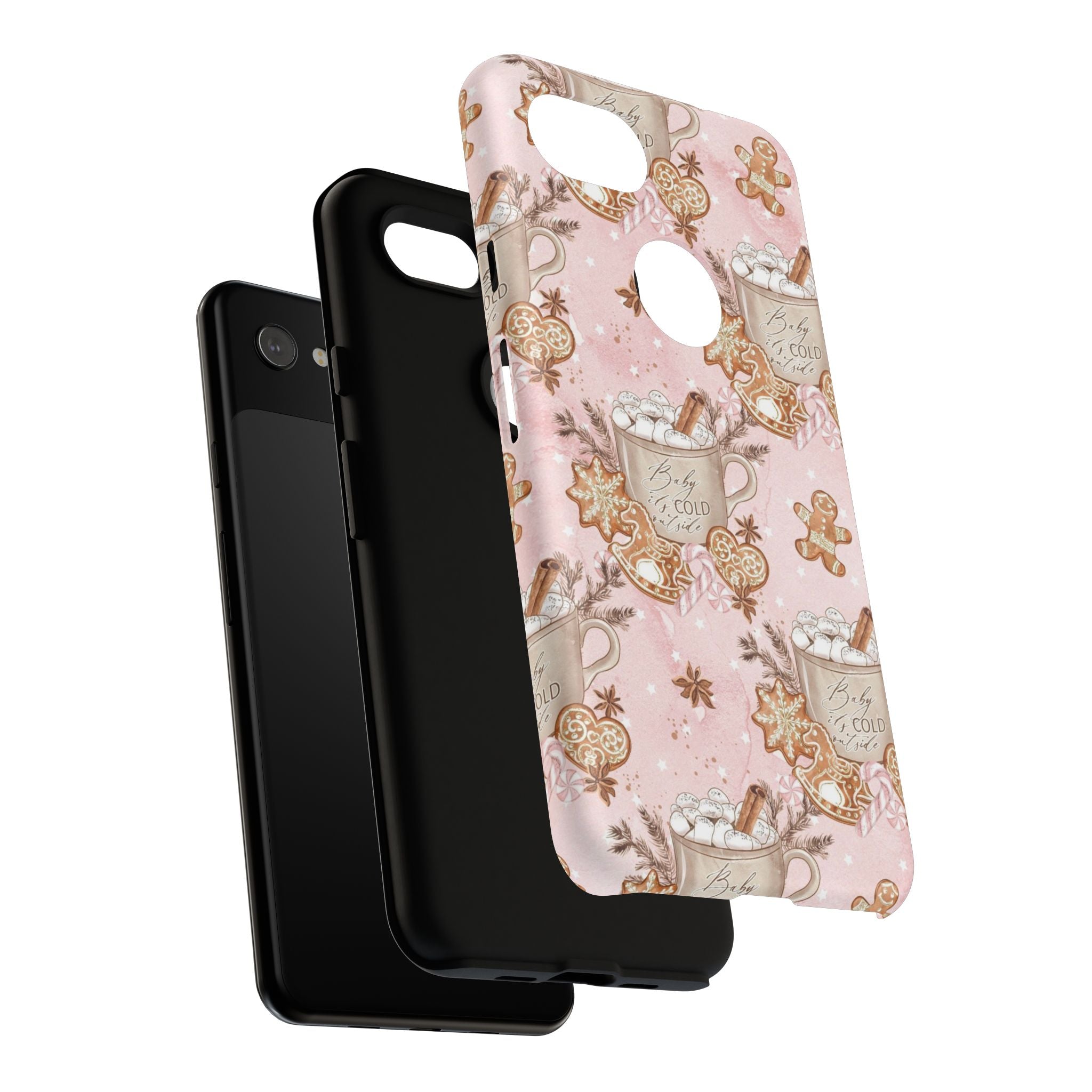 Pink Christmas Phone Case