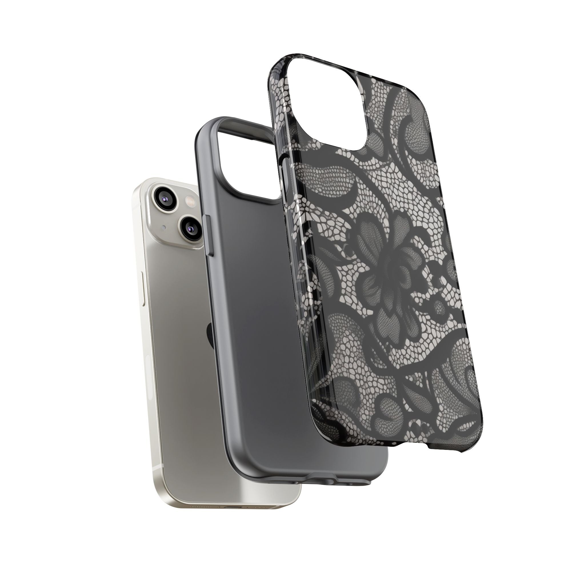 Black Lace Phone Case