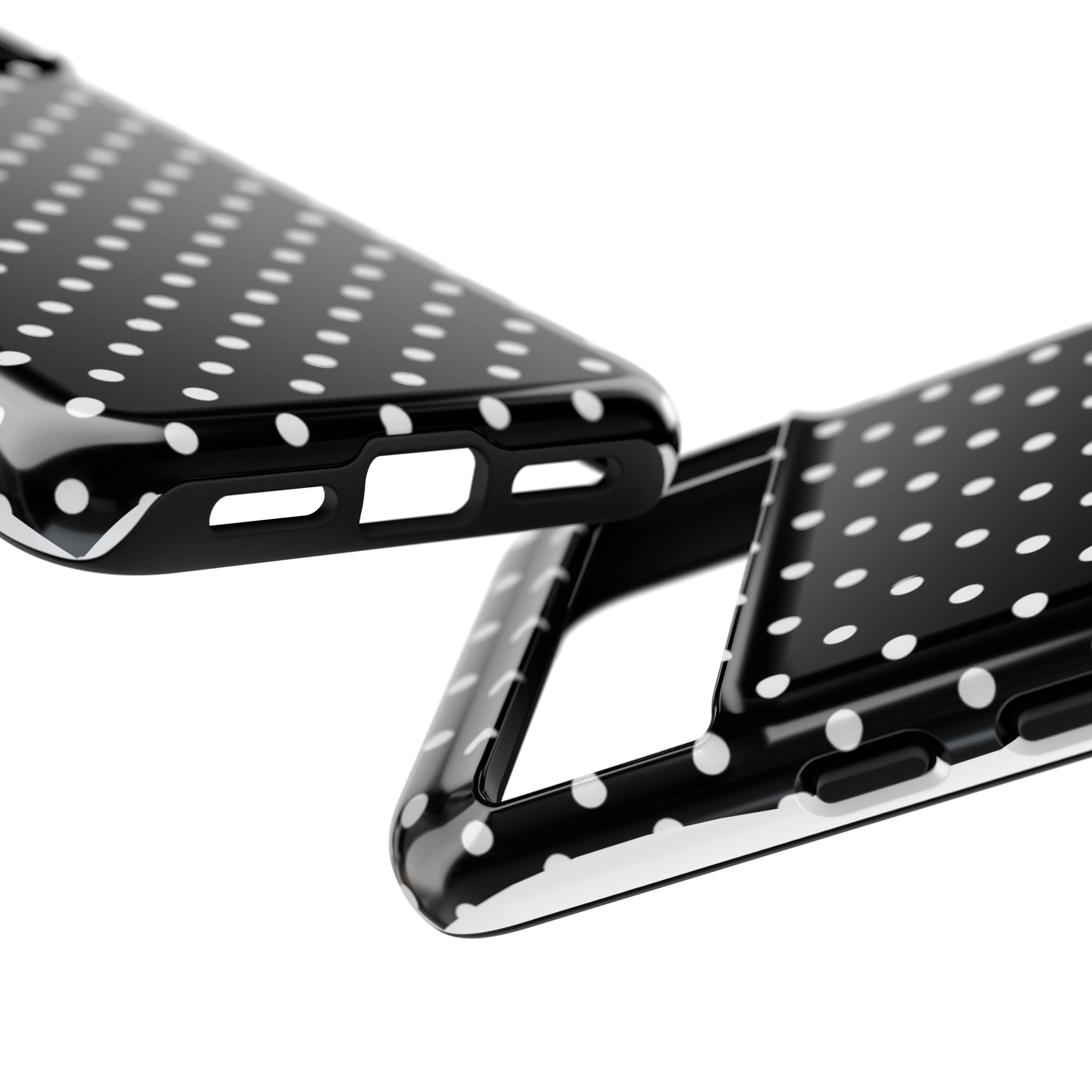 Black Polka Dot Phone Case