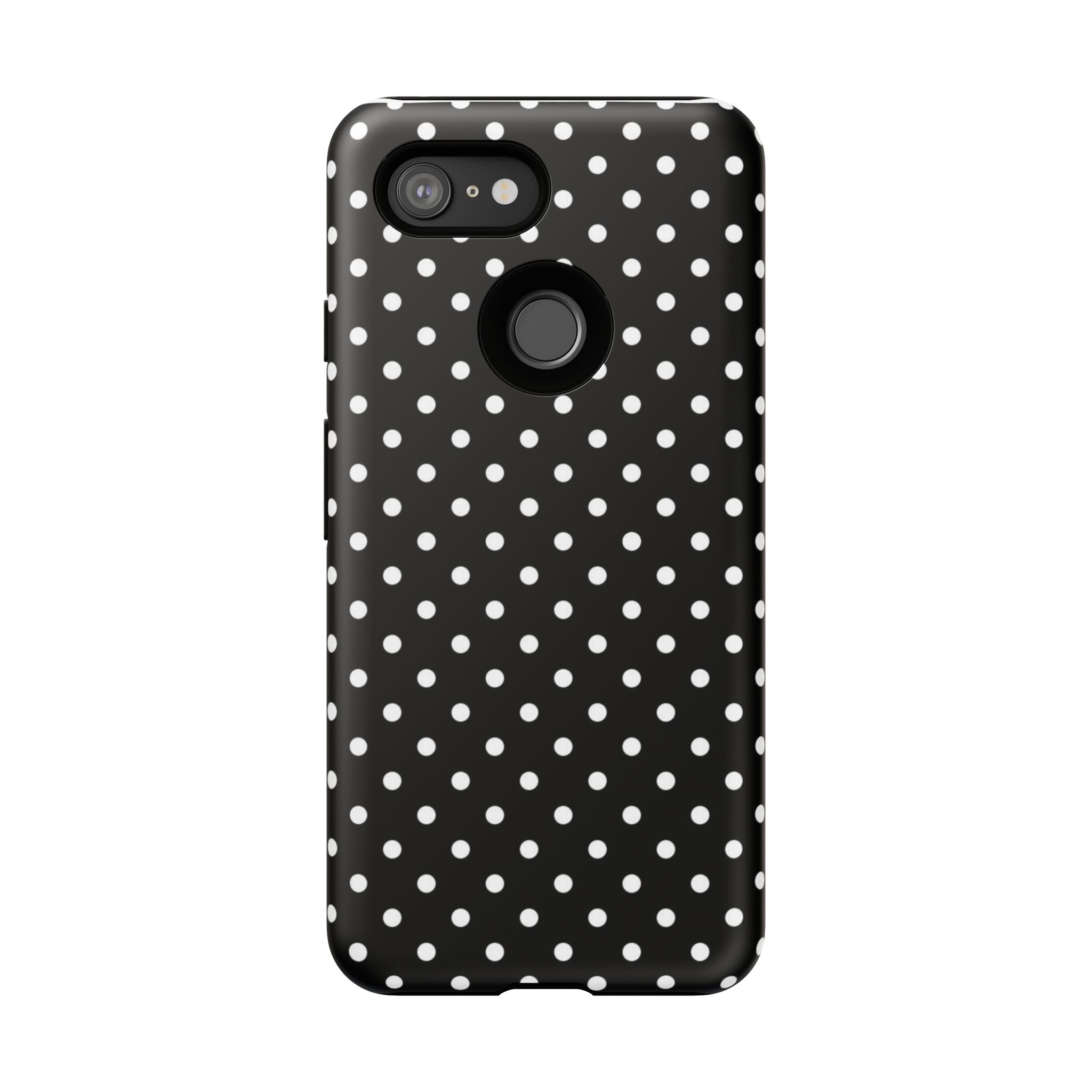 Black Polka Dot Phone Case