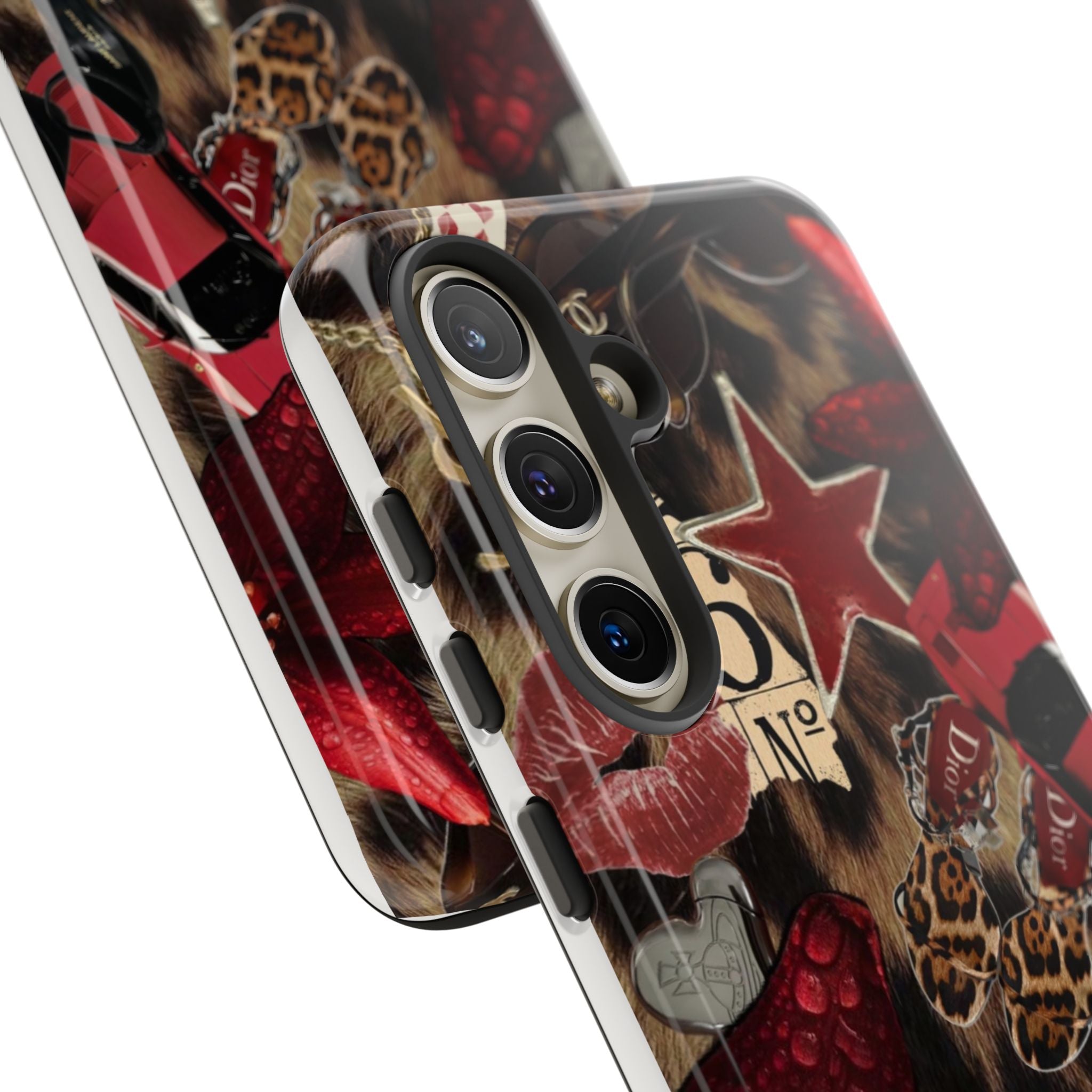 Cheetah Red Phone Case
