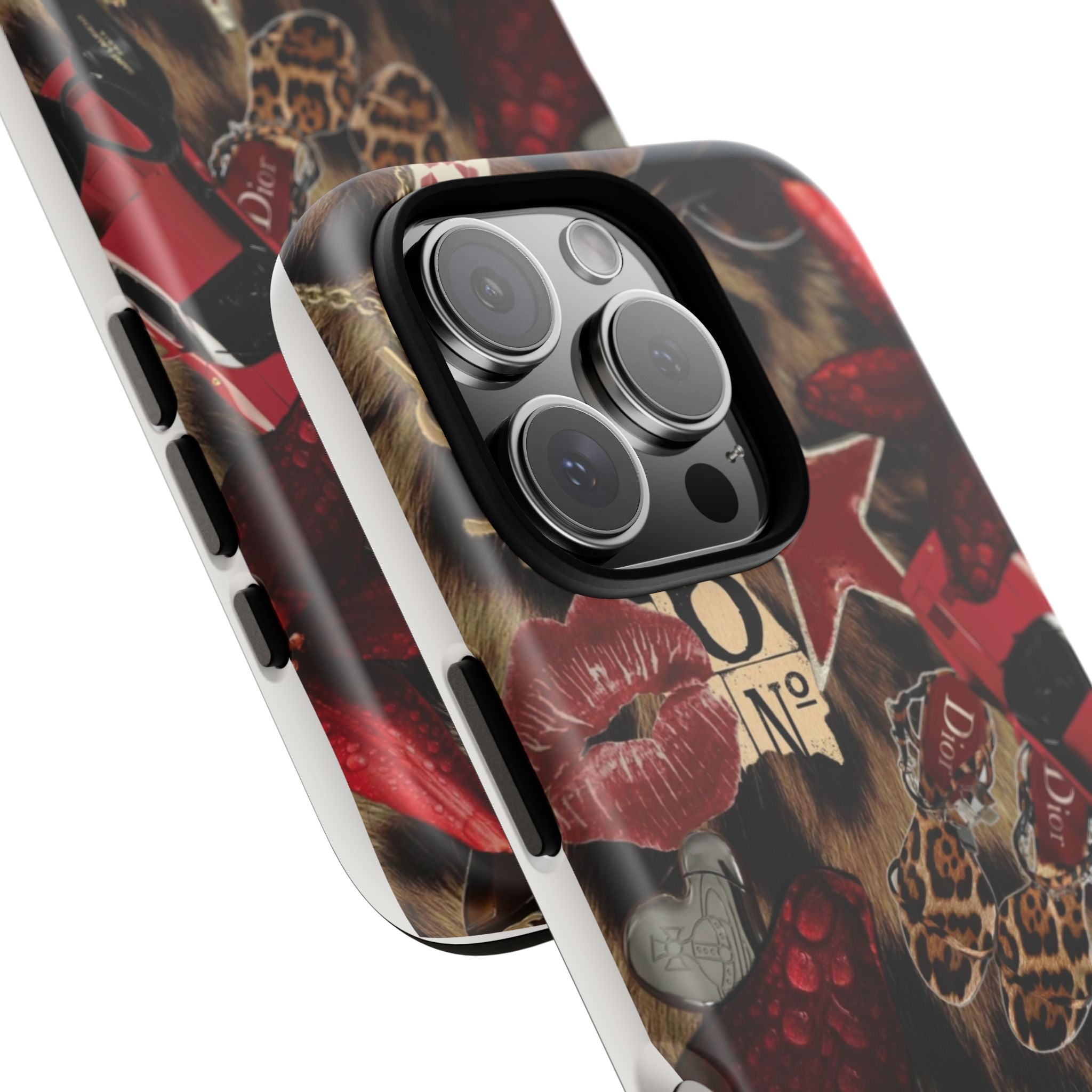 Cheetah Red Phone Case