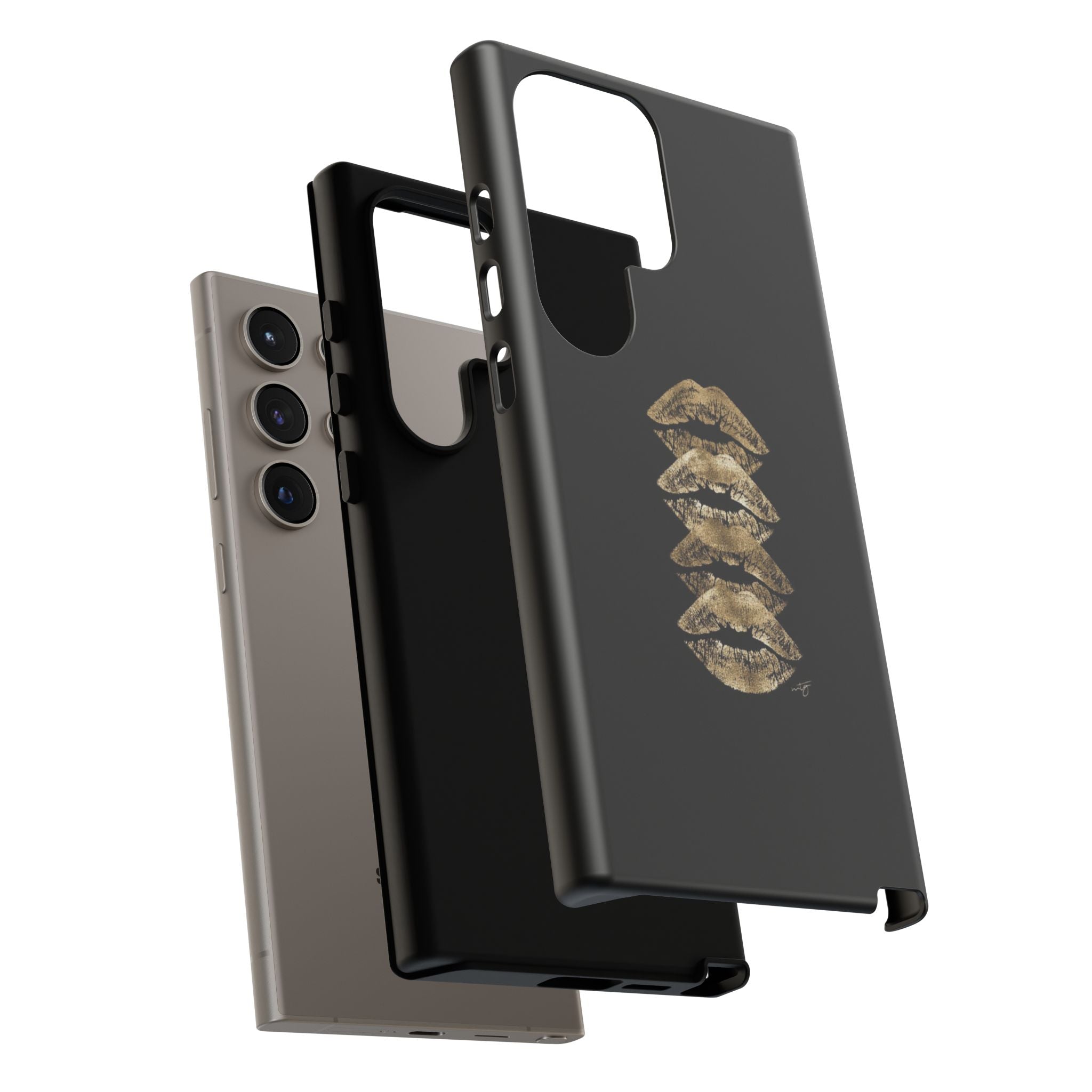 Golden Lipstick Phone Case