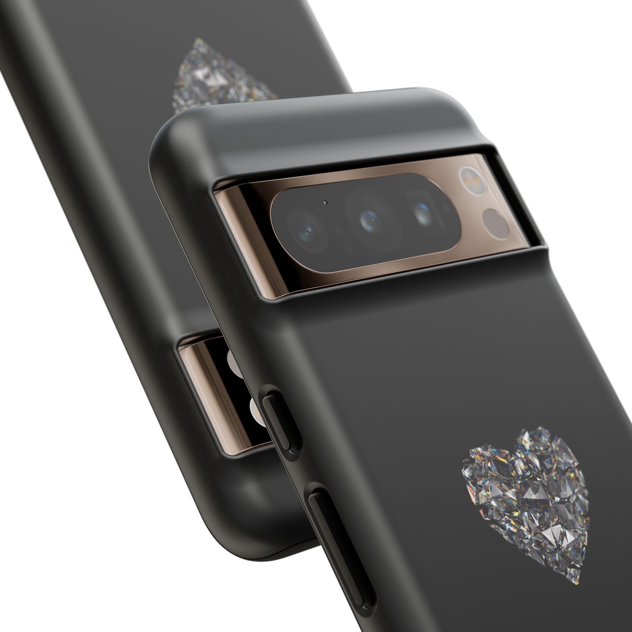 Crystal Heart Phone Case