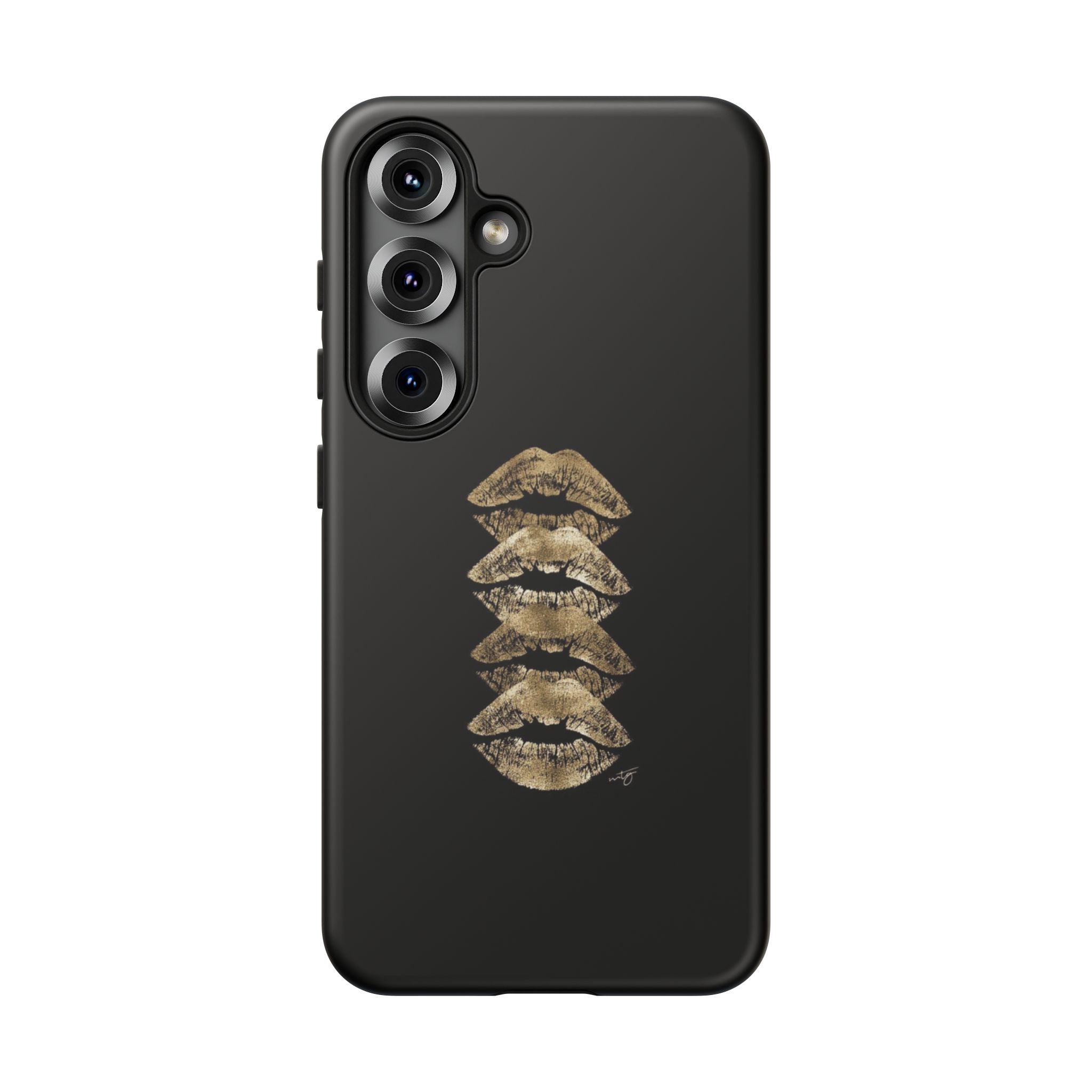 Golden Lipstick Phone Case