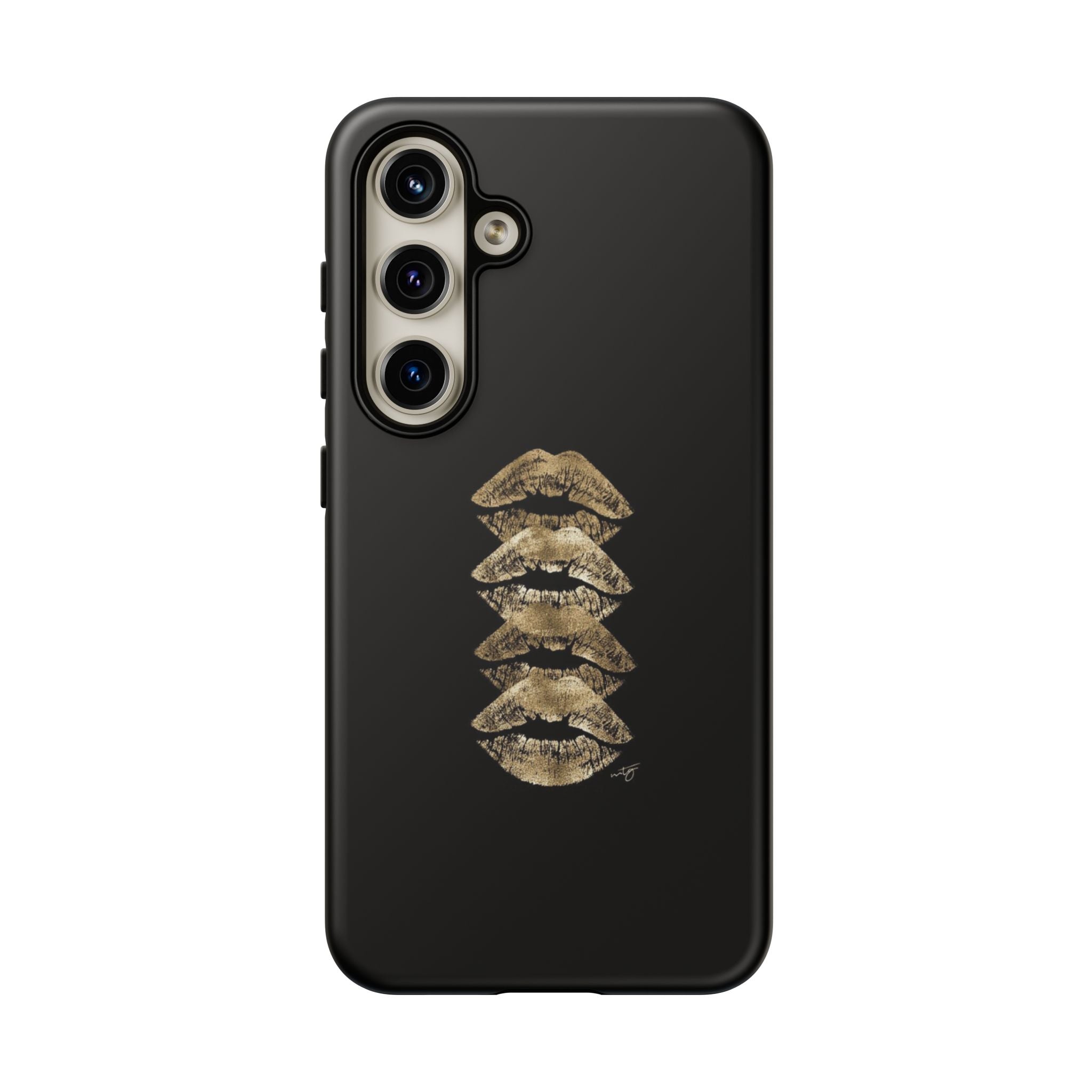 Golden Lipstick Phone Case