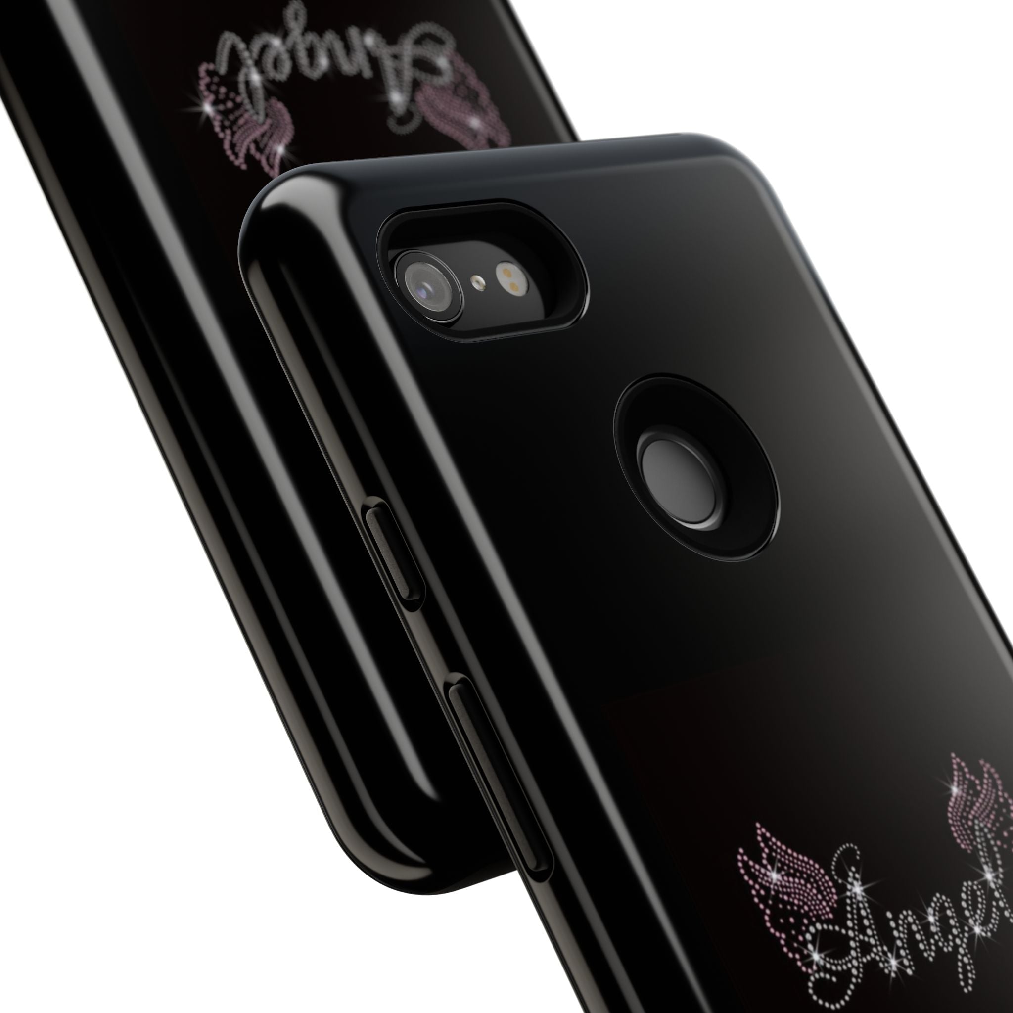 Glitter Angel Phone Case