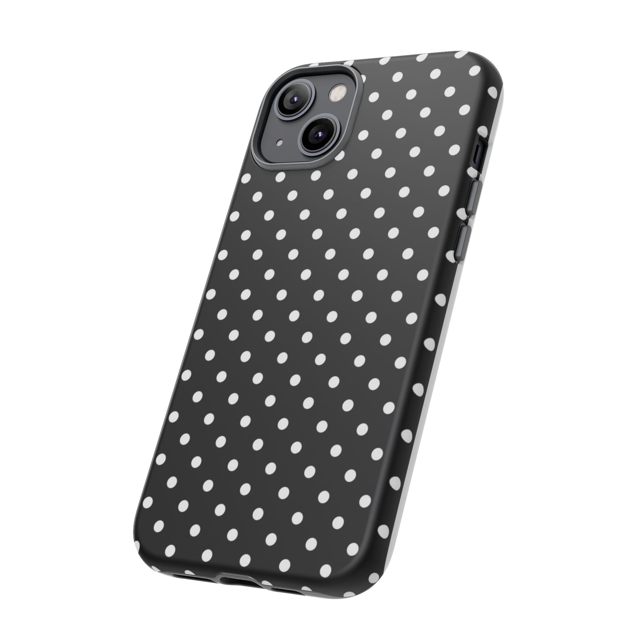 Black Polka Dot Phone Case