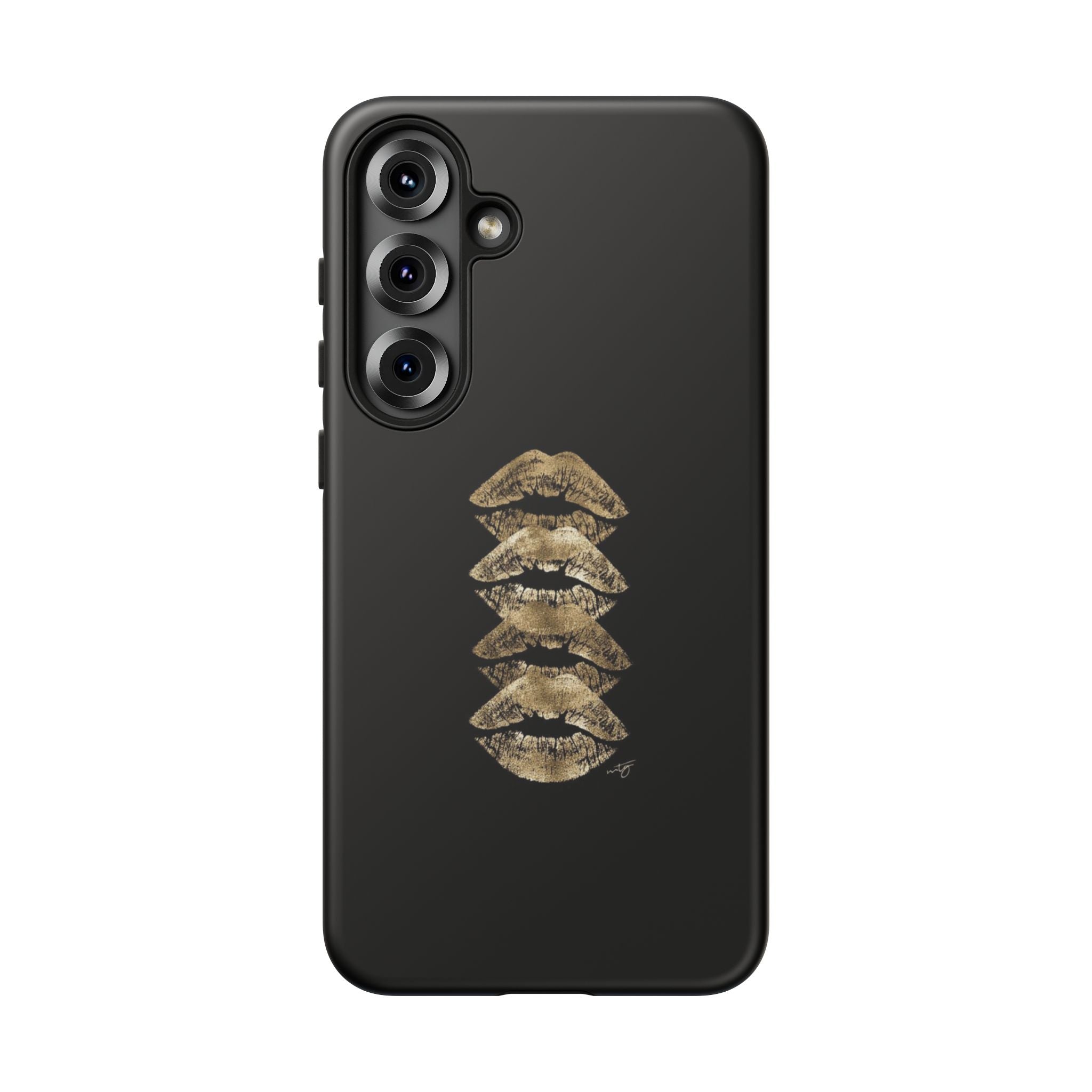 Golden Lipstick Phone Case