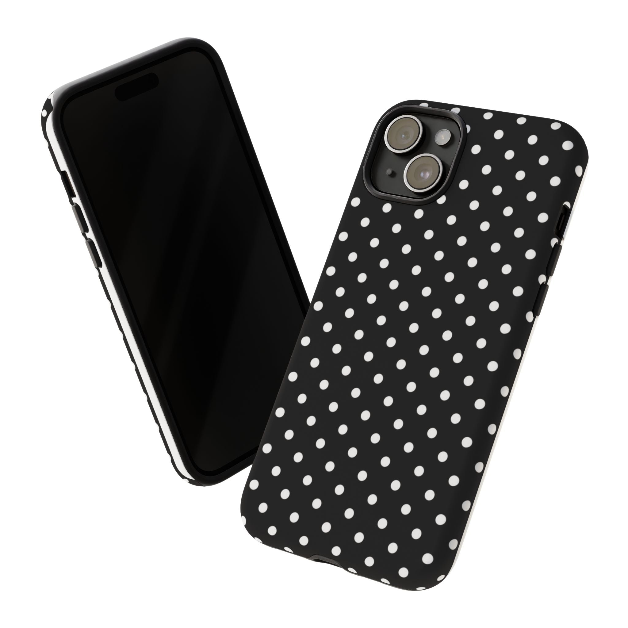 Black Polka Dot Phone Case