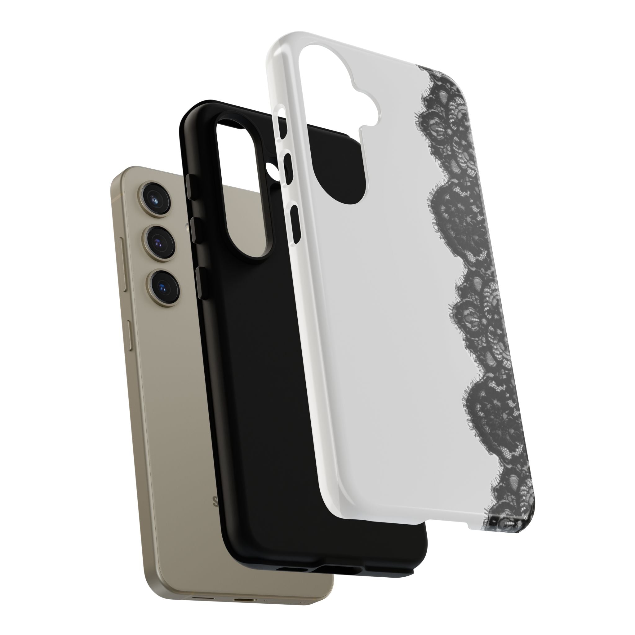 Black Lace Phone Case