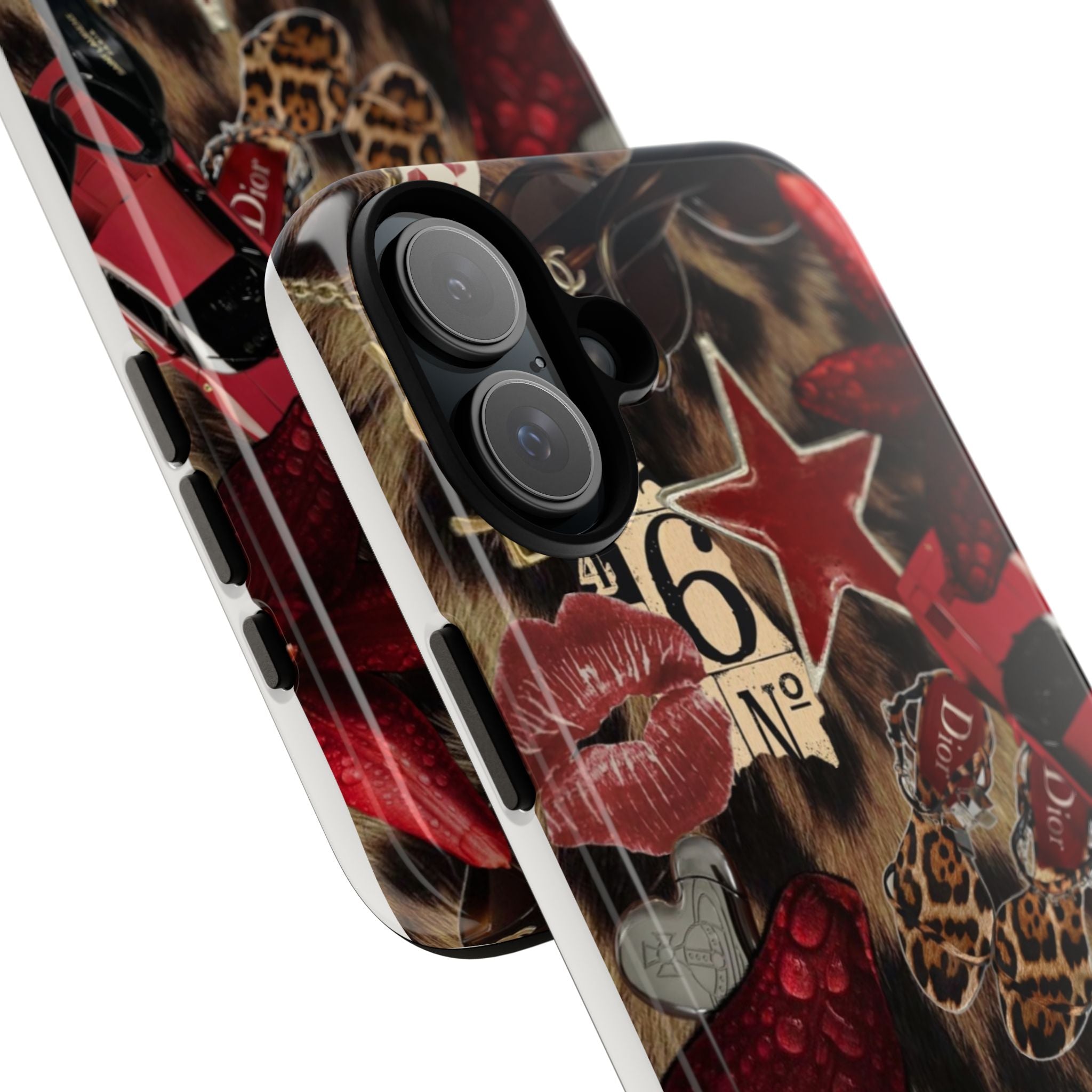 Cheetah Red Phone Case