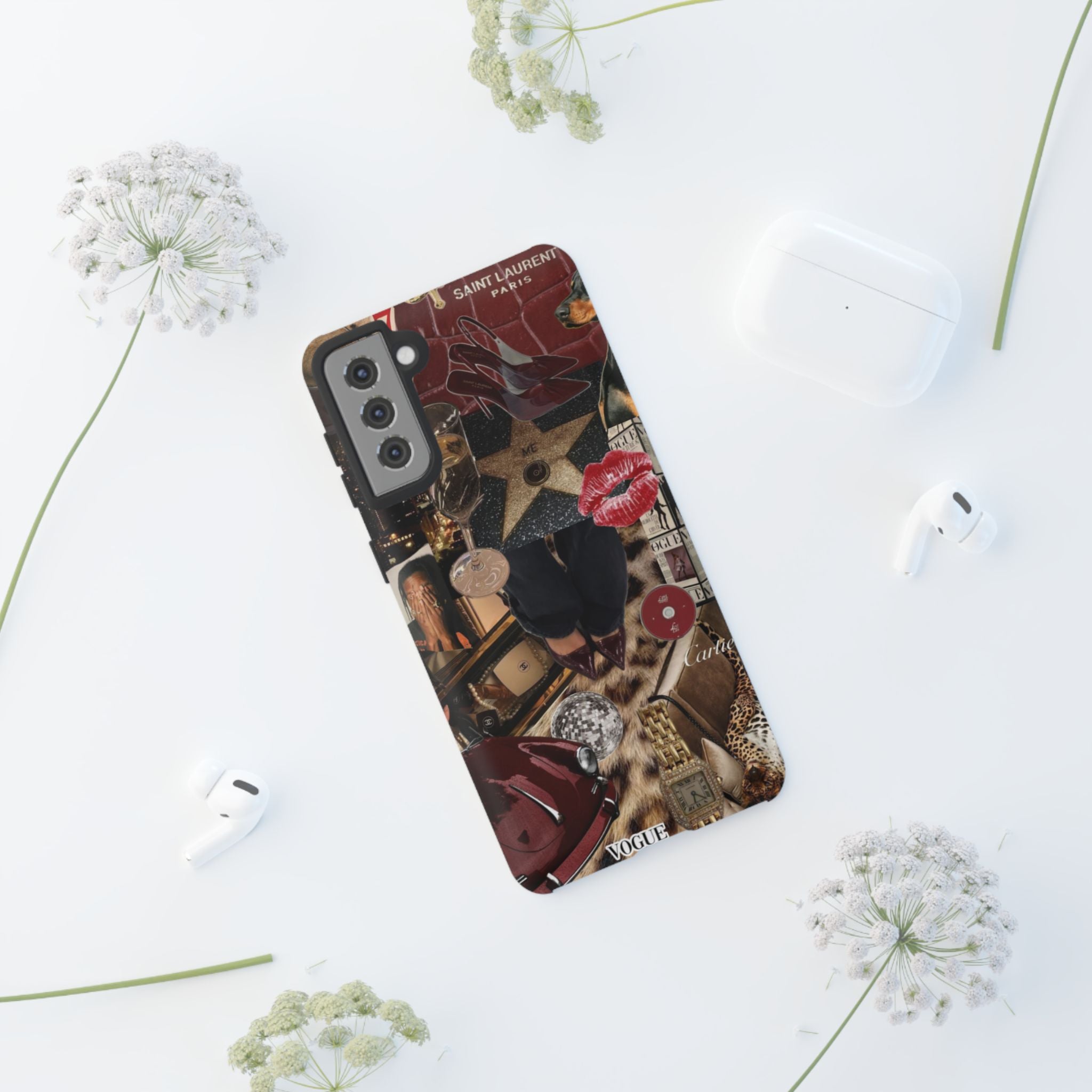 Cherry Red Aesthetic Phone Case