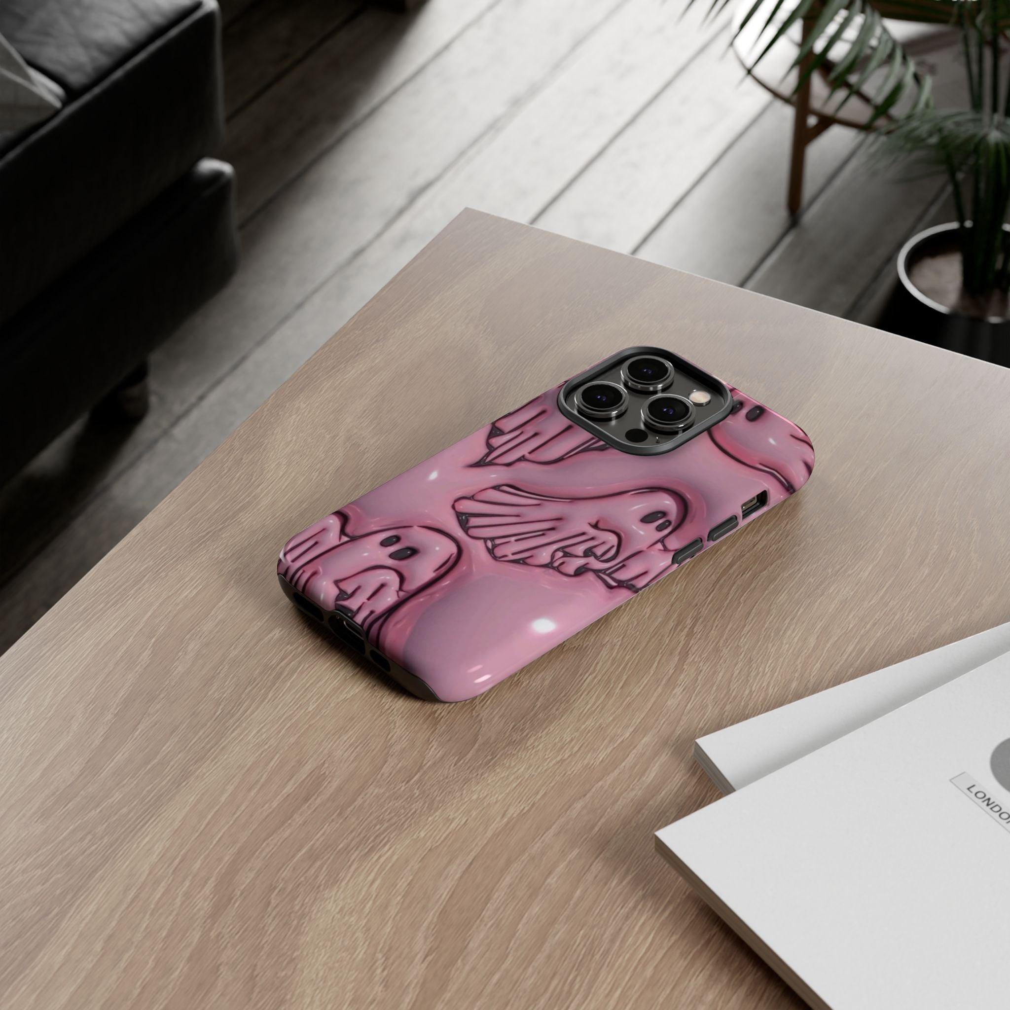 Pink Ghosts Phone Case
