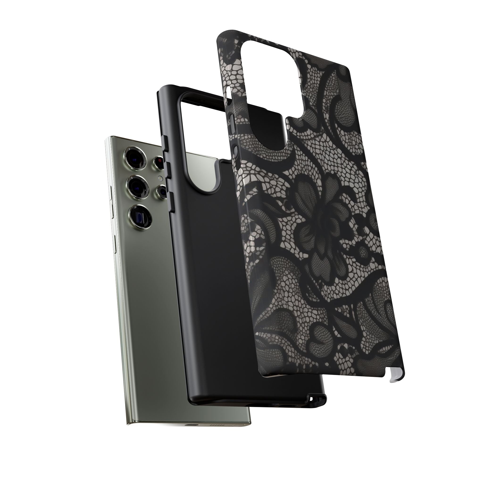 Black Lace Phone Case