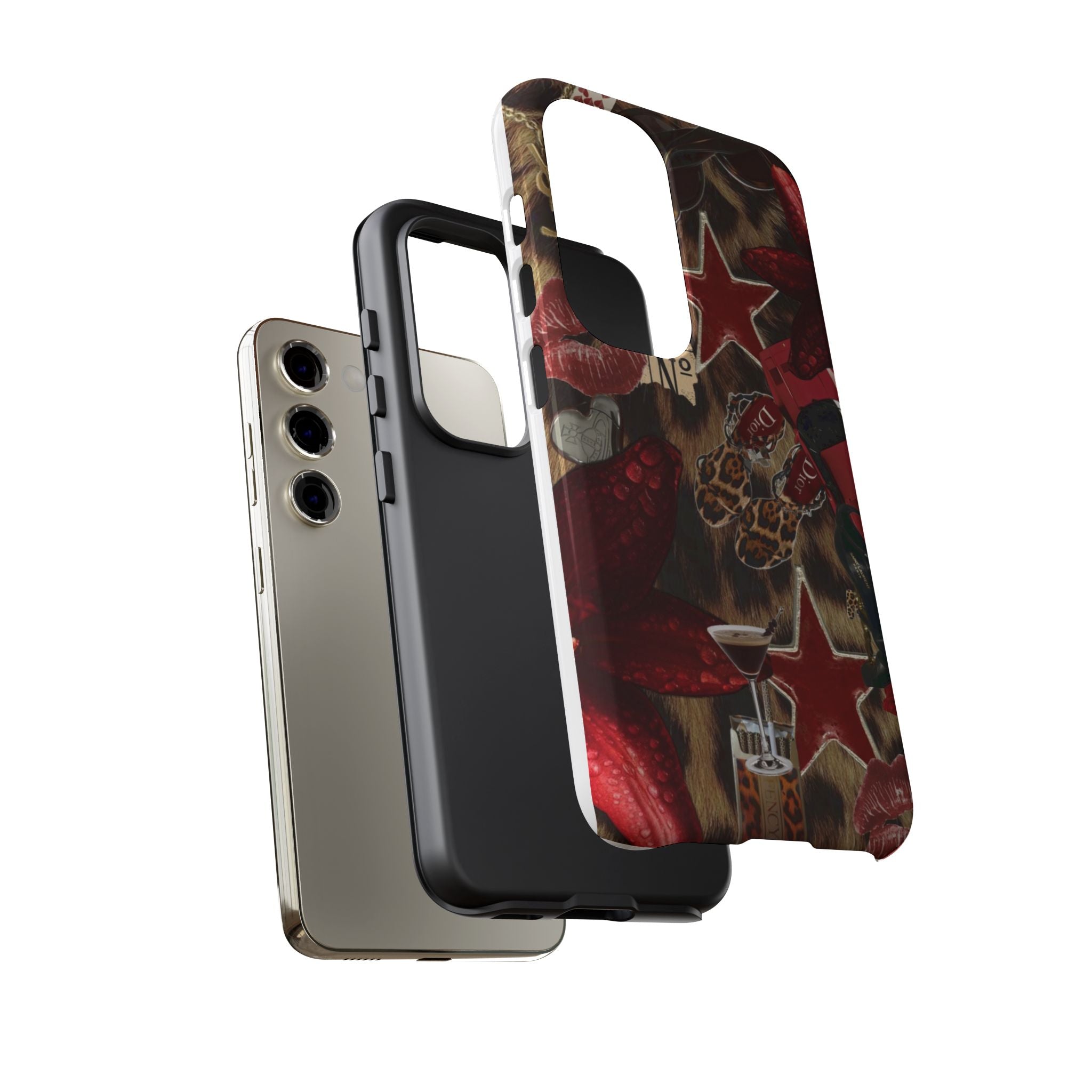 Cheetah Red Phone Case