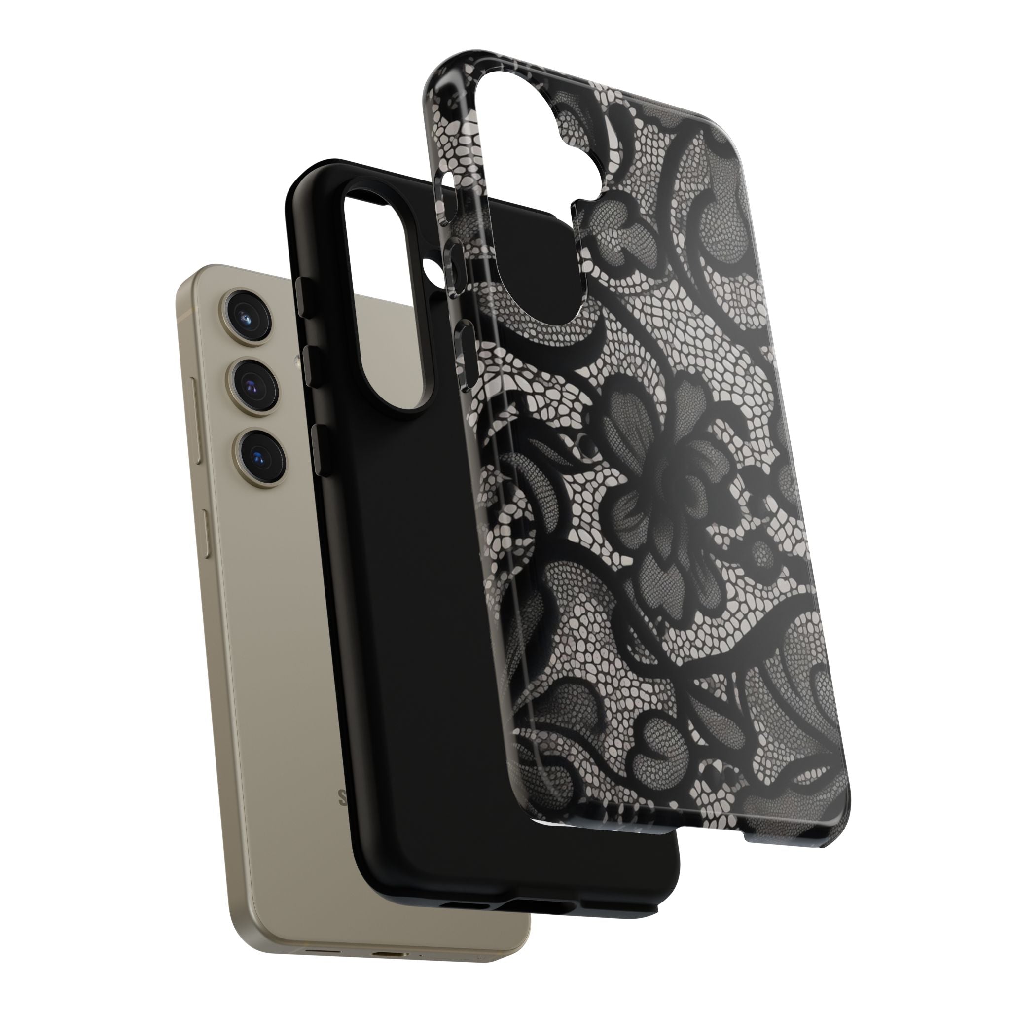Black Lace Phone Case