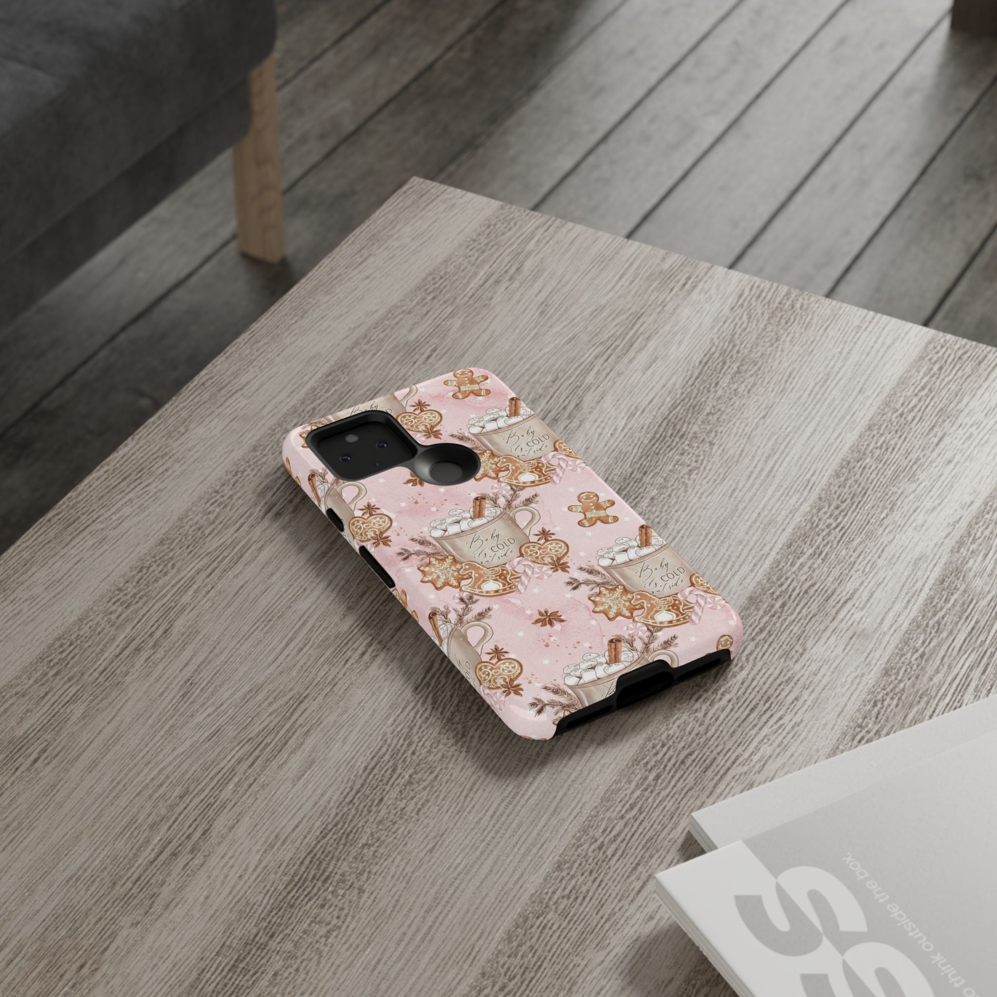 Pink Christmas Phone Case