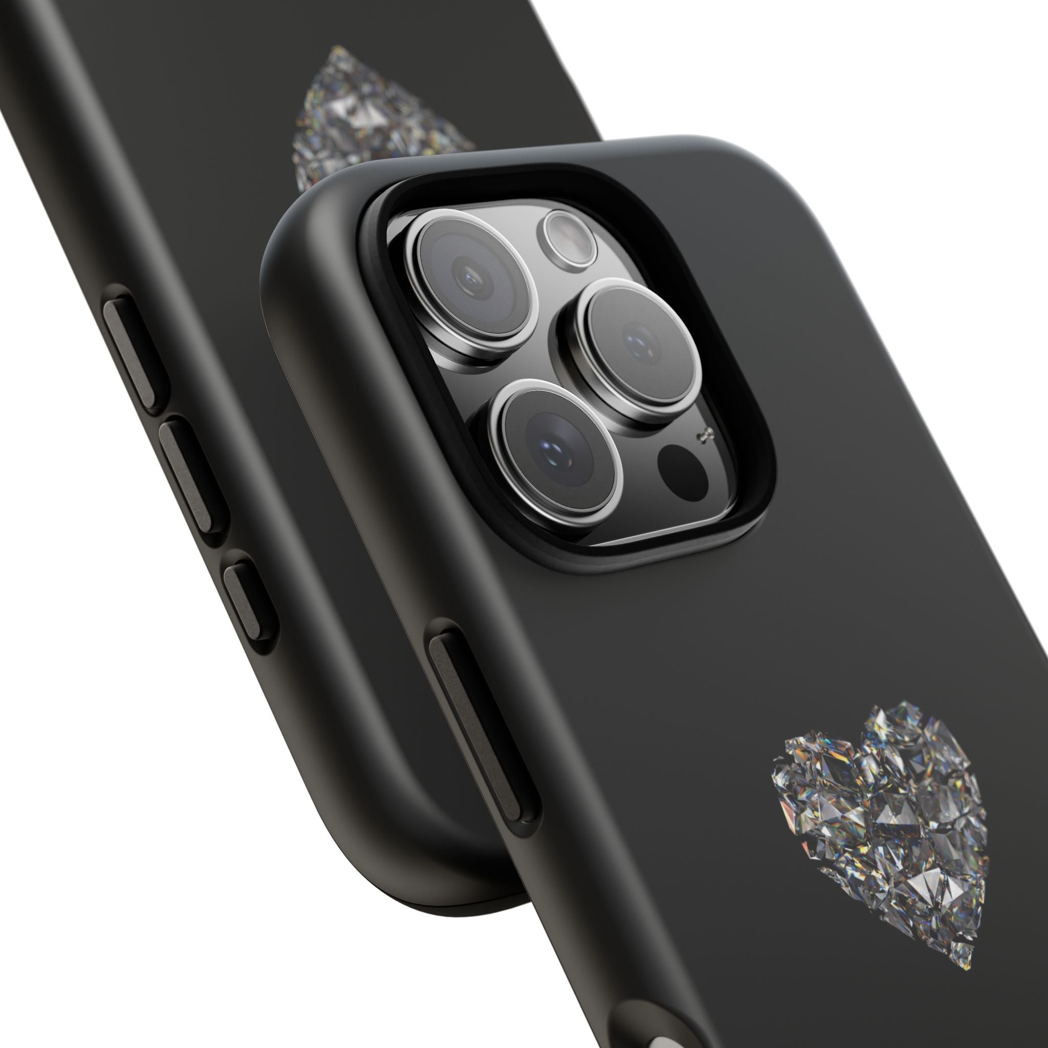 Crystal Heart Phone Case