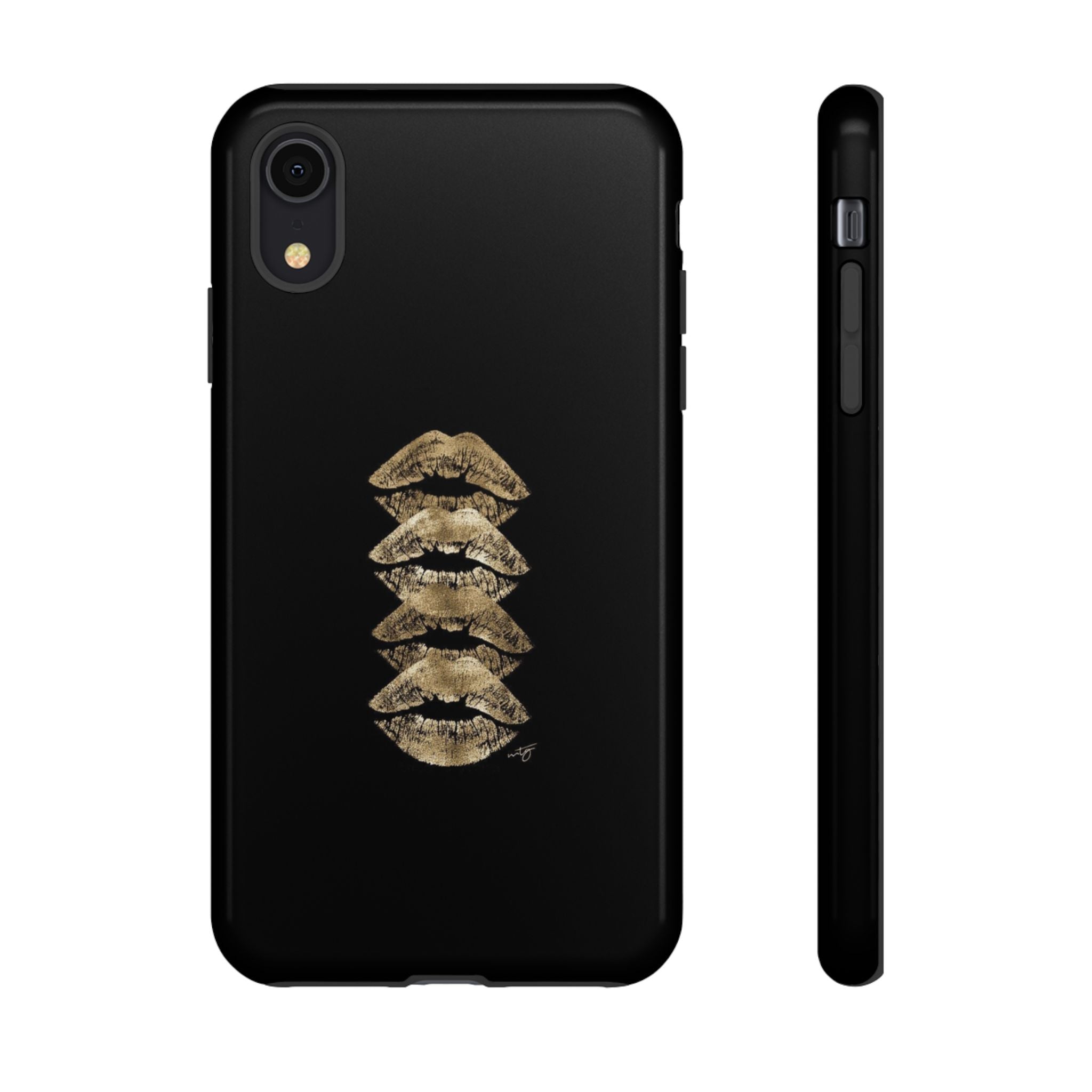 Golden Lipstick Phone Case