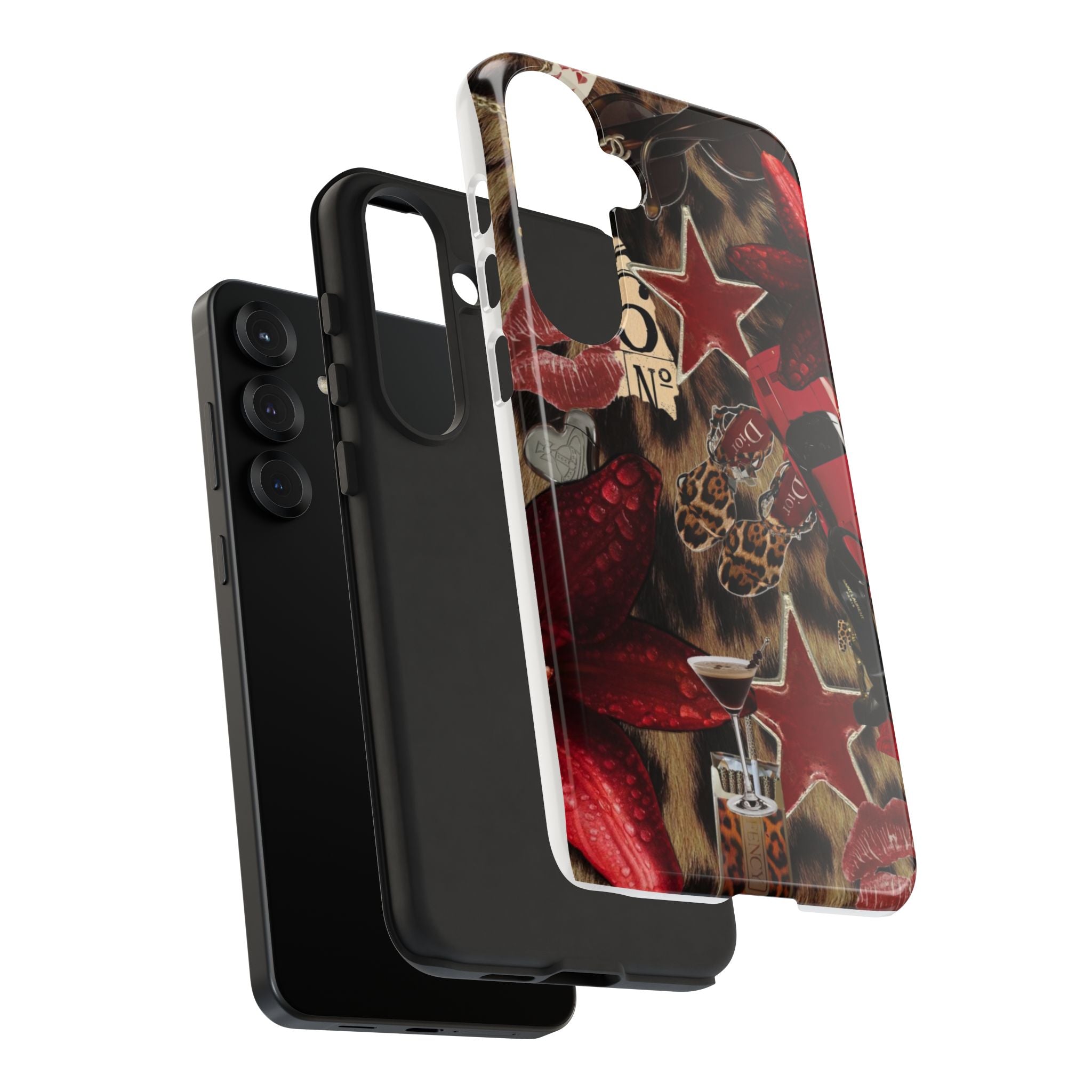 Cheetah Red Phone Case