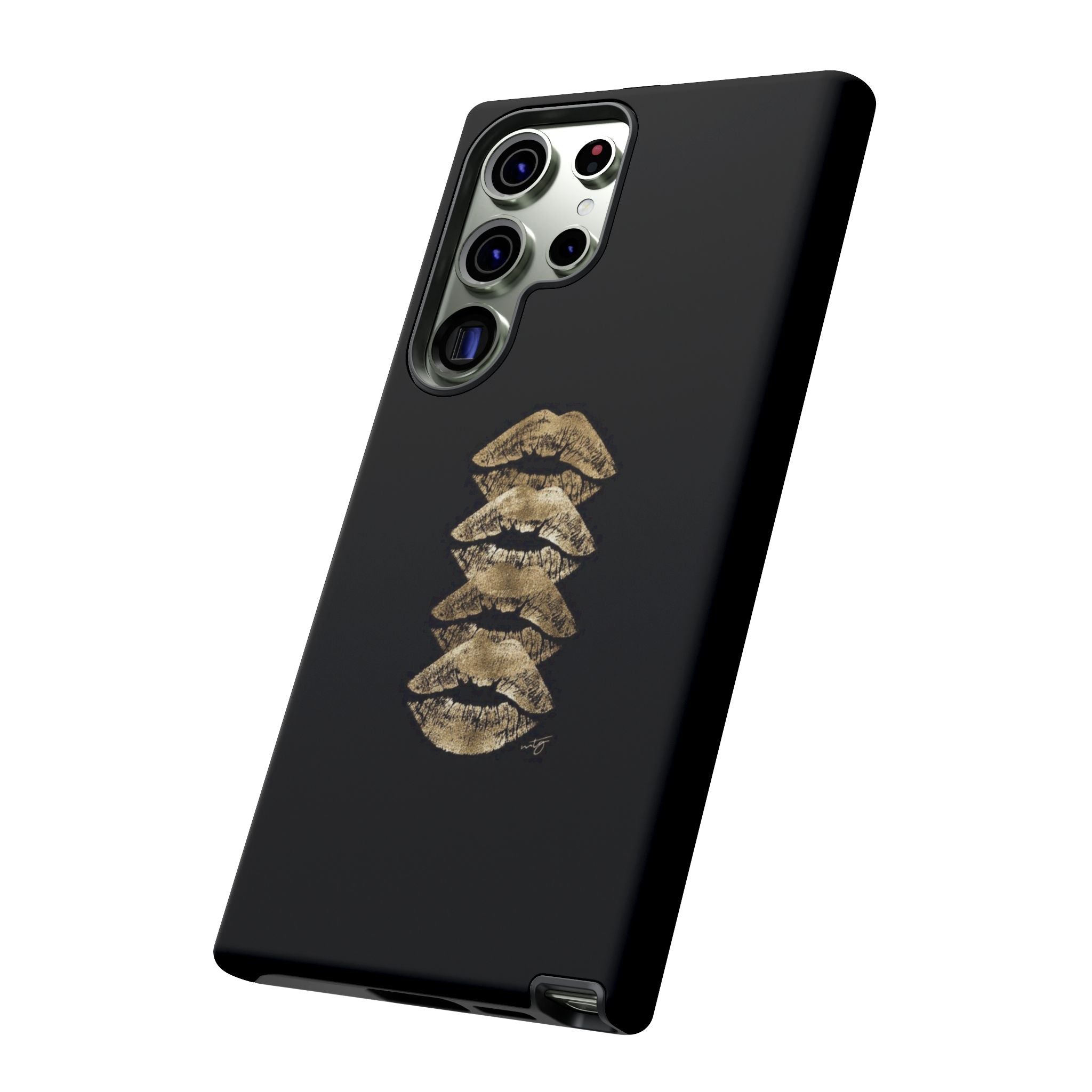 Golden Lipstick Phone Case