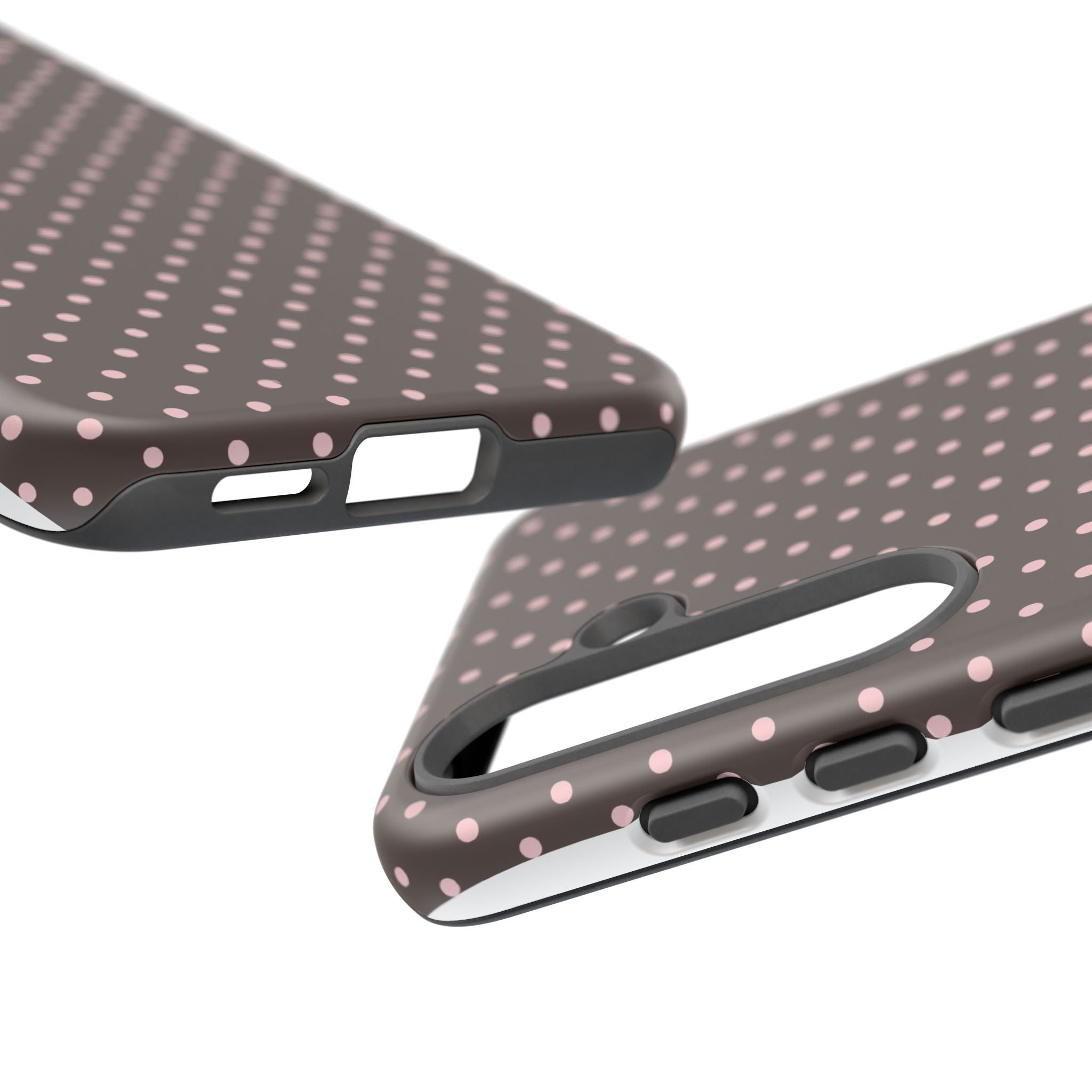 Brown Polka Phone Case