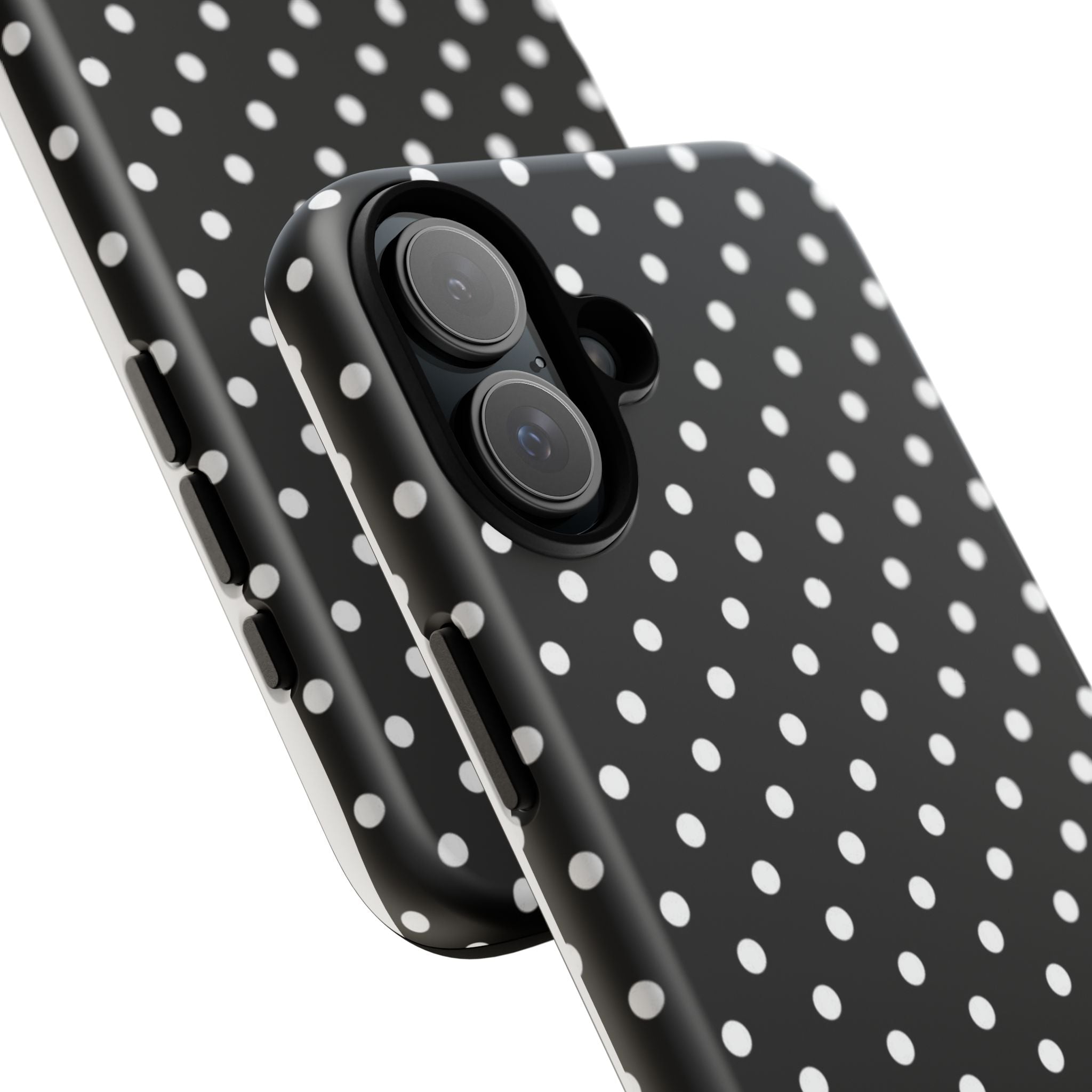 Black Polka Dot Phone Case