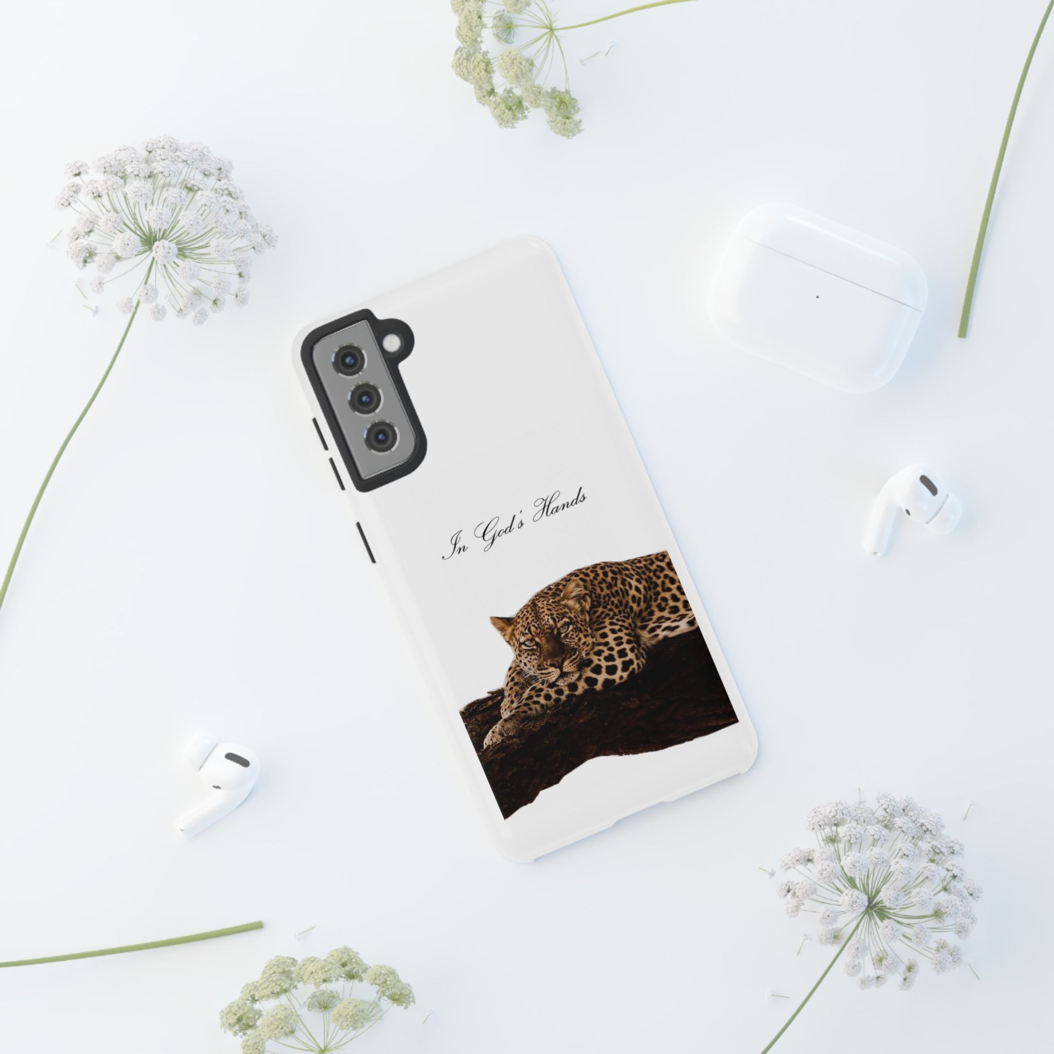 In Gods Hands Phone Case
