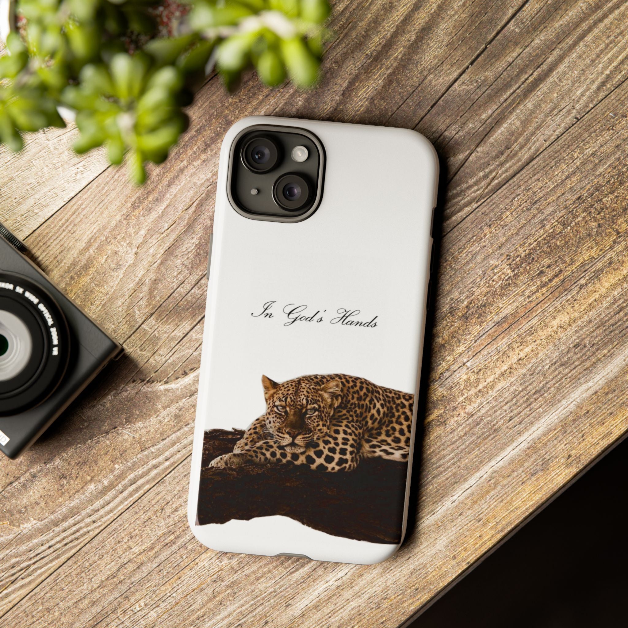 In Gods Hands Phone Case