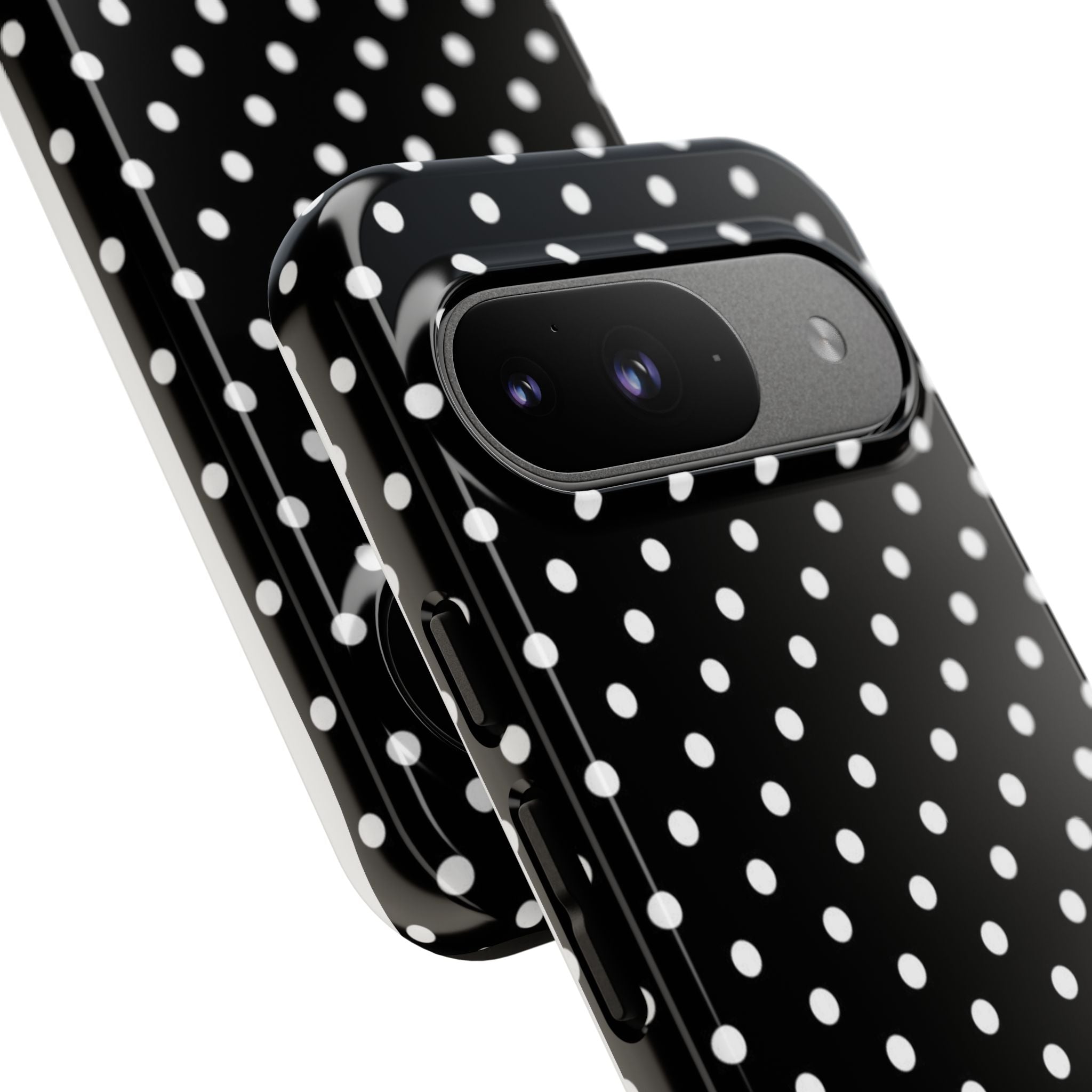 Black Polka Dot Phone Case