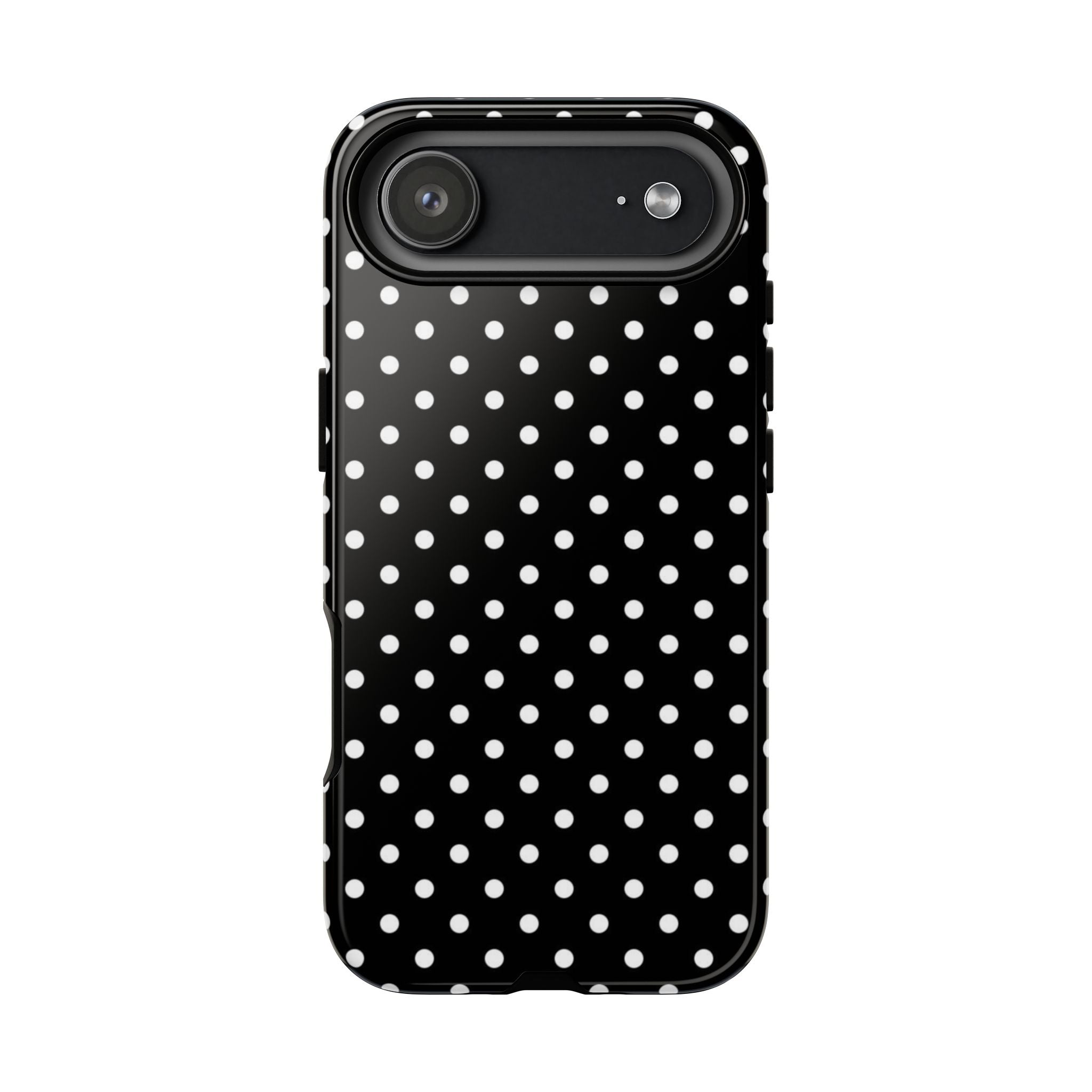 Black Polka Dot Phone Case