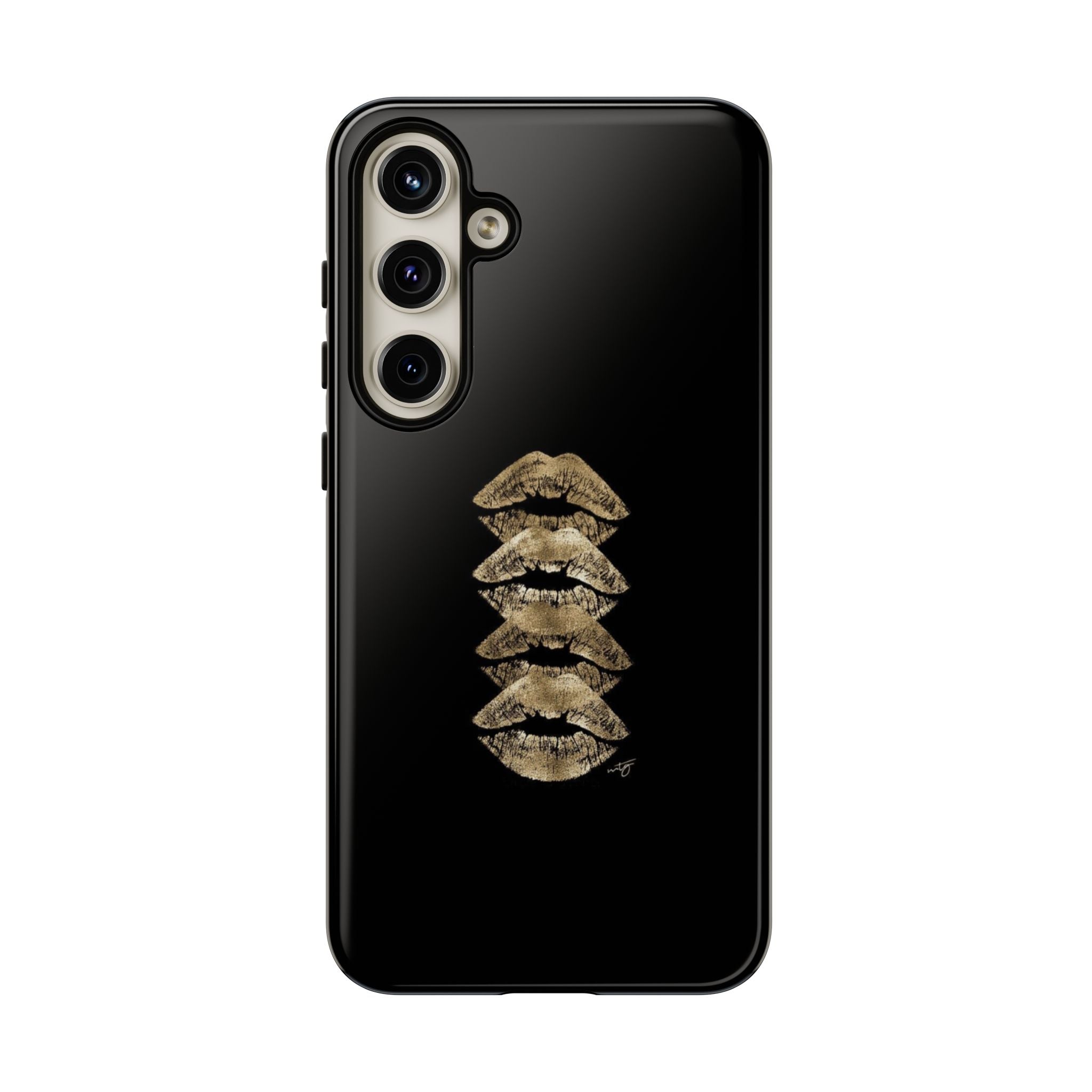 Golden Lipstick Phone Case