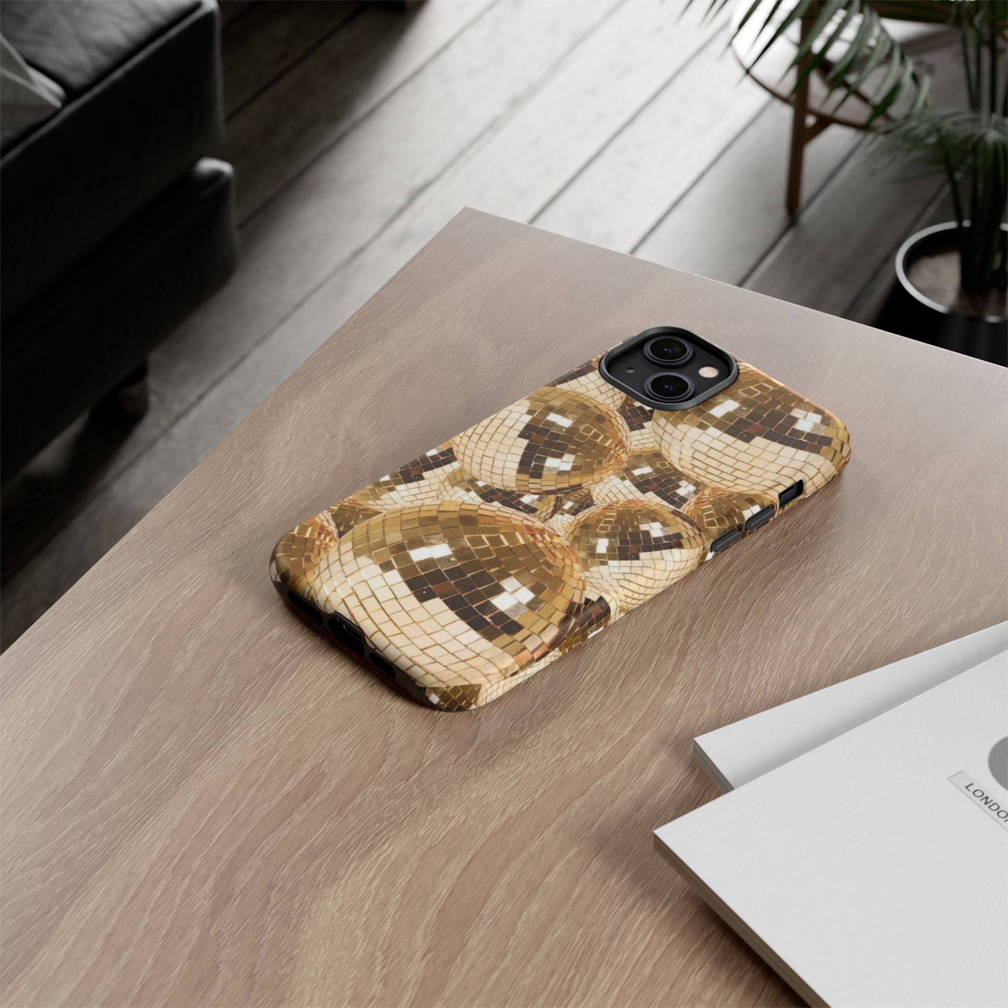 Golden Disco Phone Case