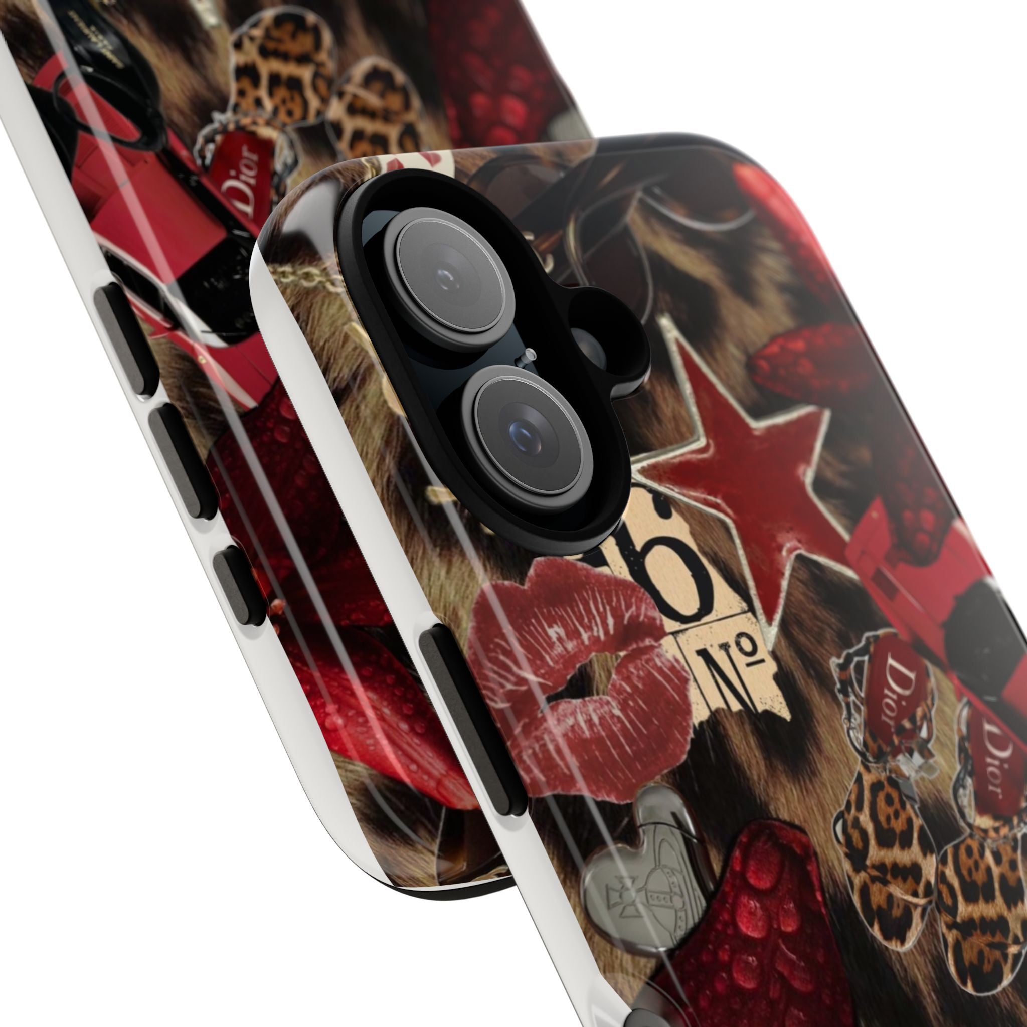 Cheetah Red Phone Case