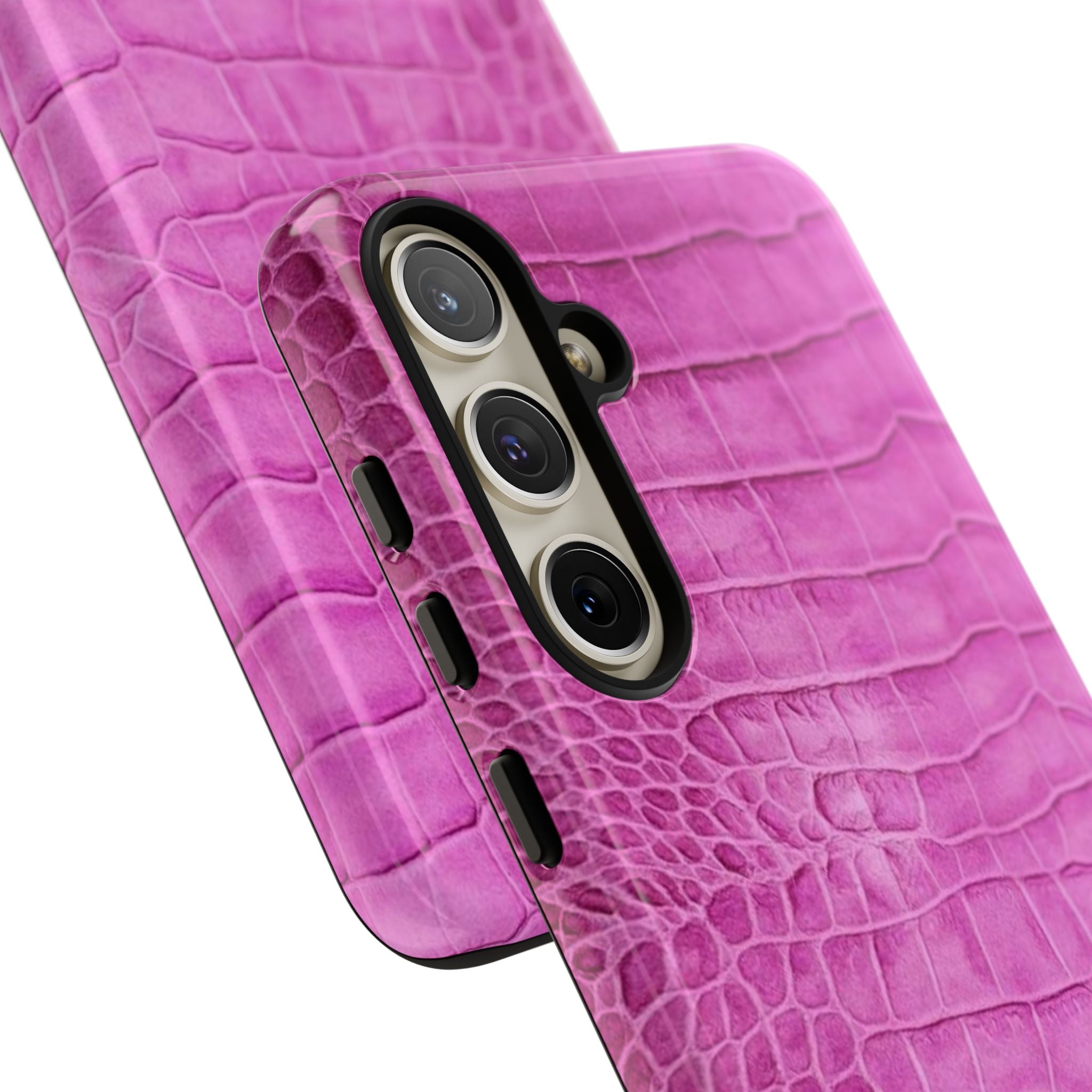 Purple Croc Phone Case