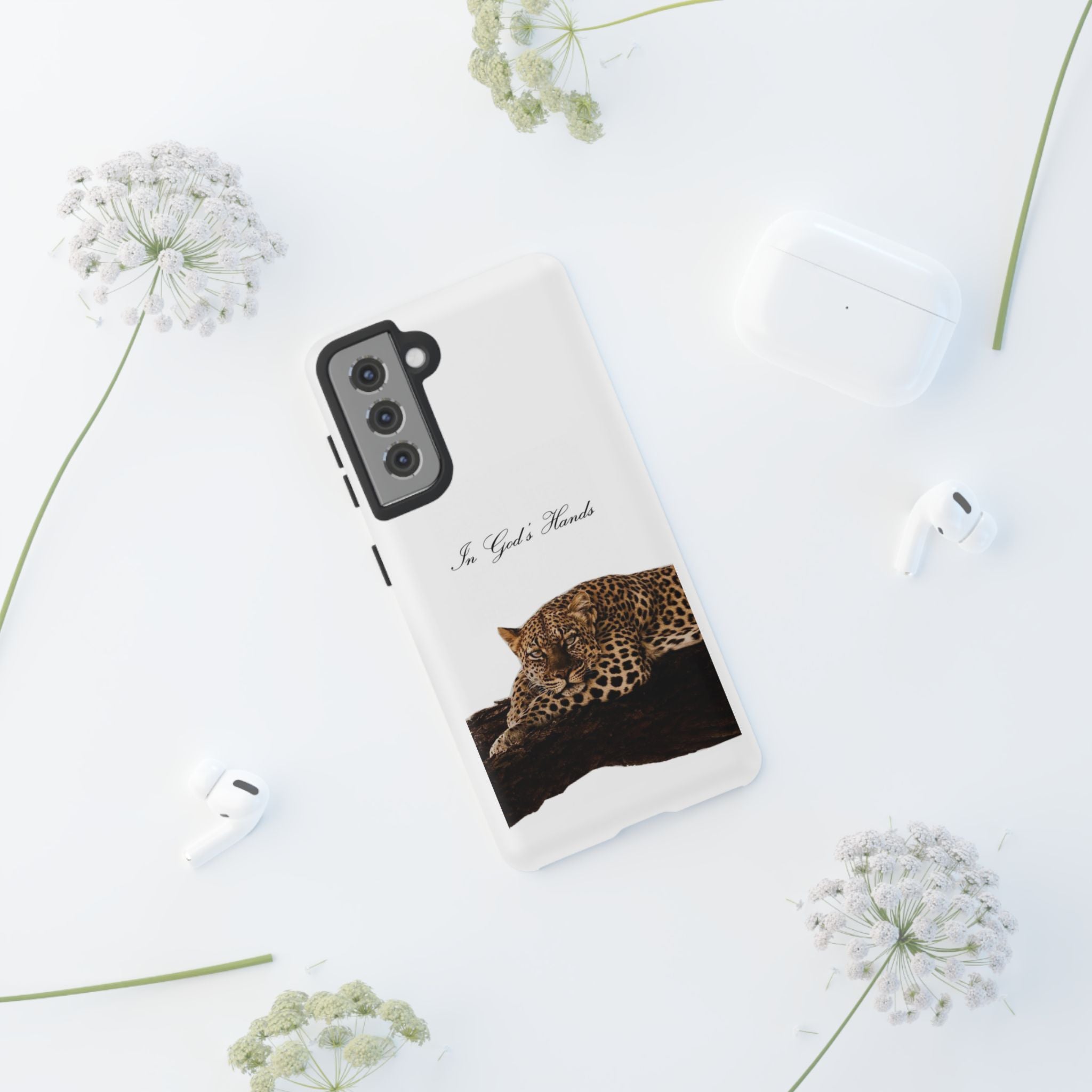 In Gods Hands Phone Case